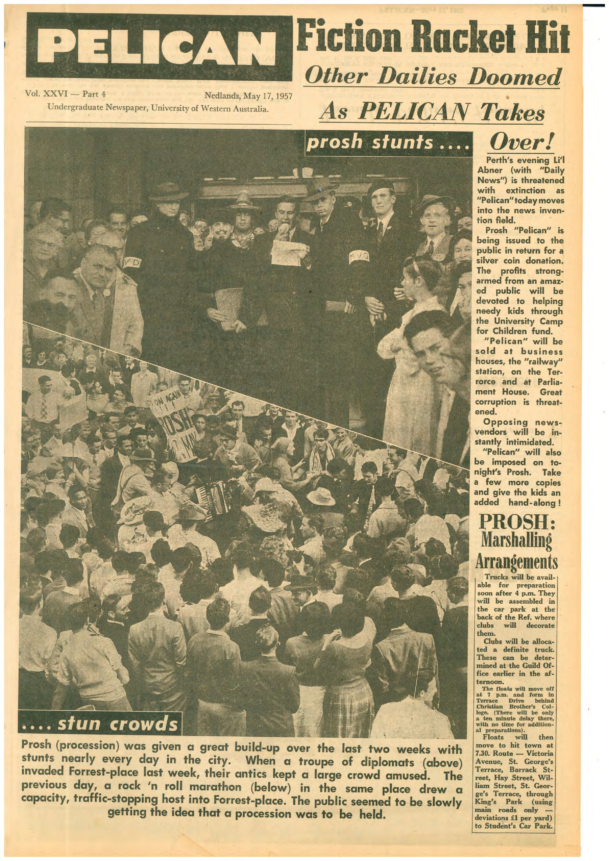 The Pelican - Vol. 26, no. 4 (May 17, 1957)