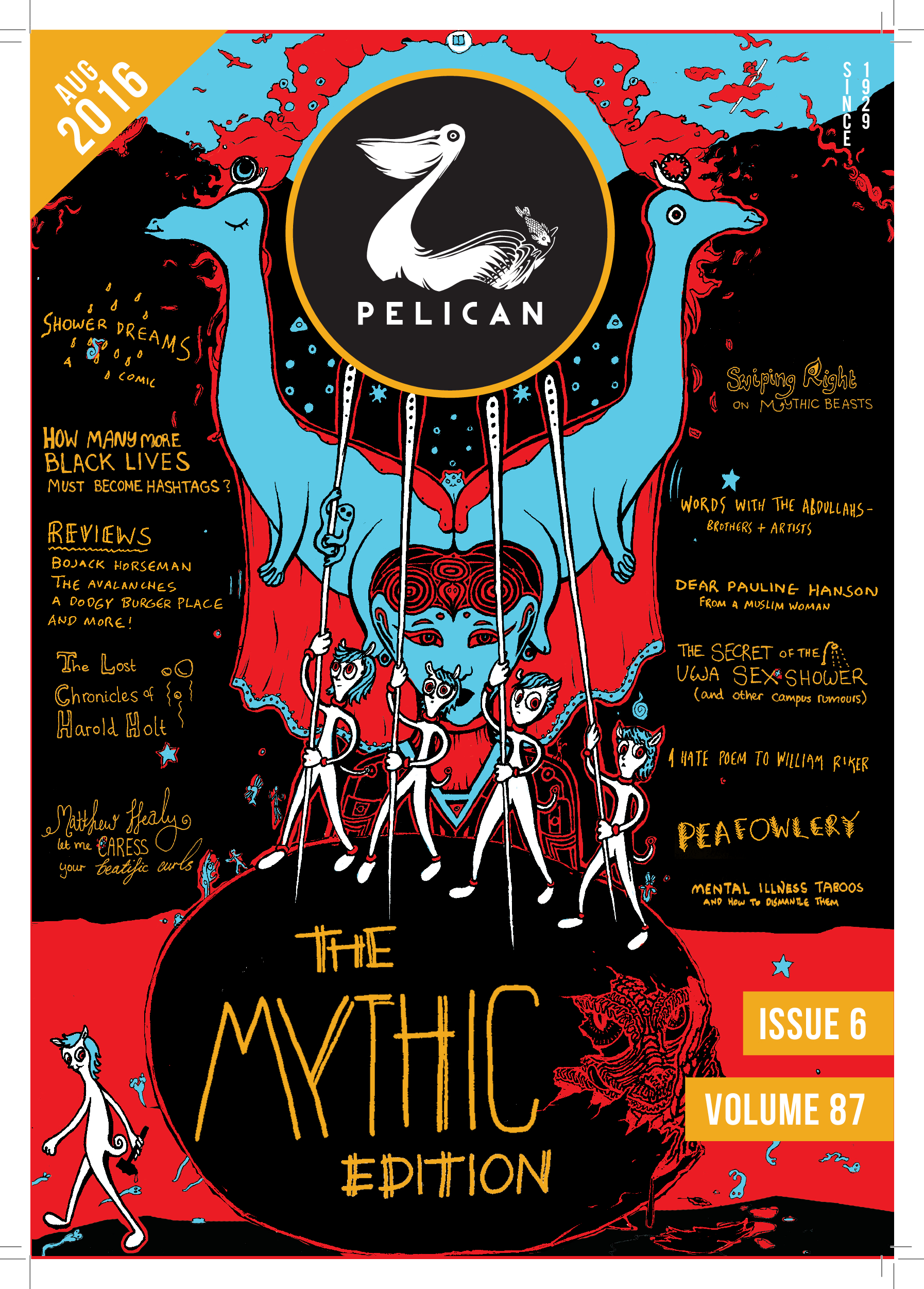 The Pelican, Vol. 87, no. 6 (August 2016)