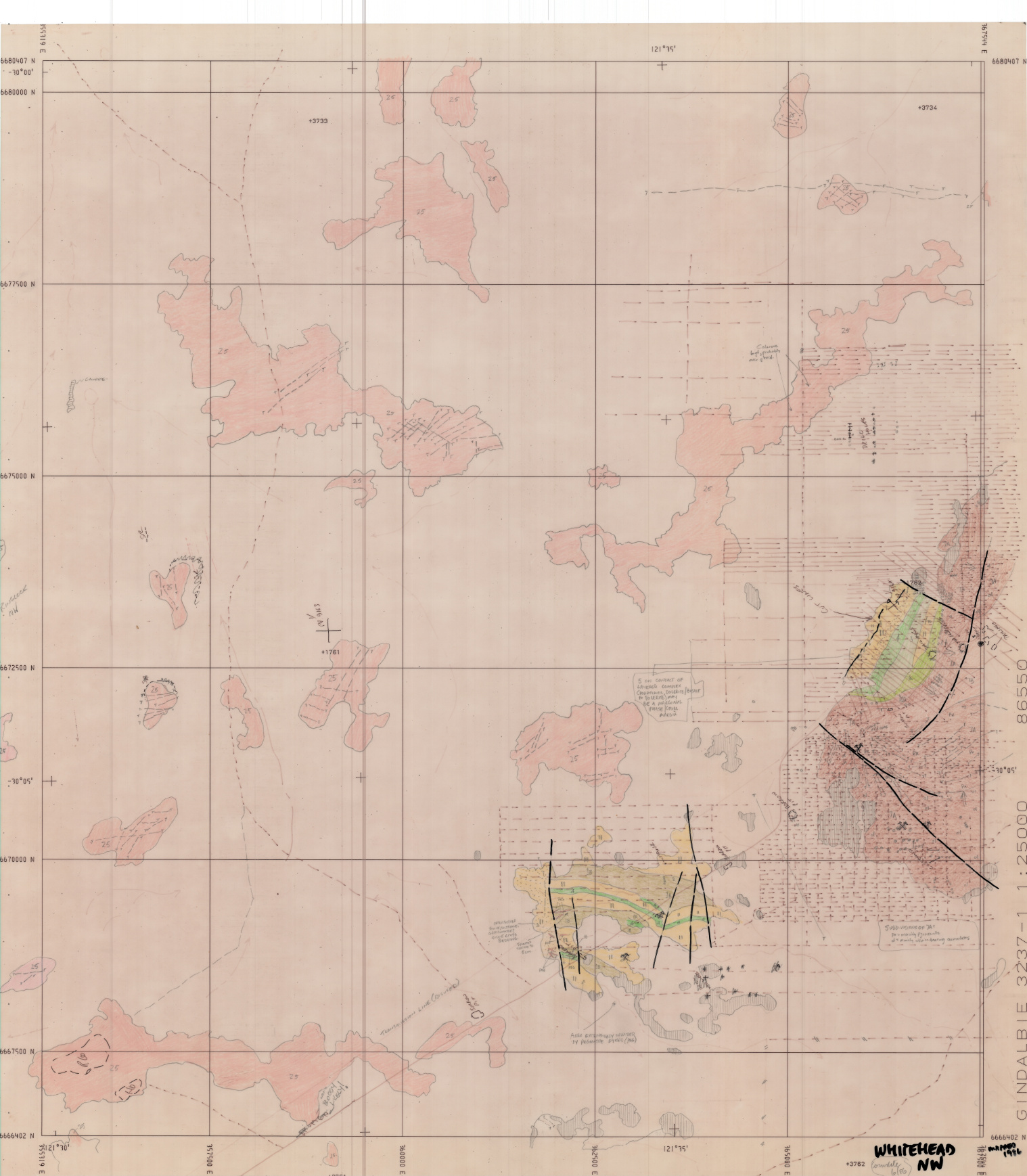 Whitehead NW 3237-IV NW Original