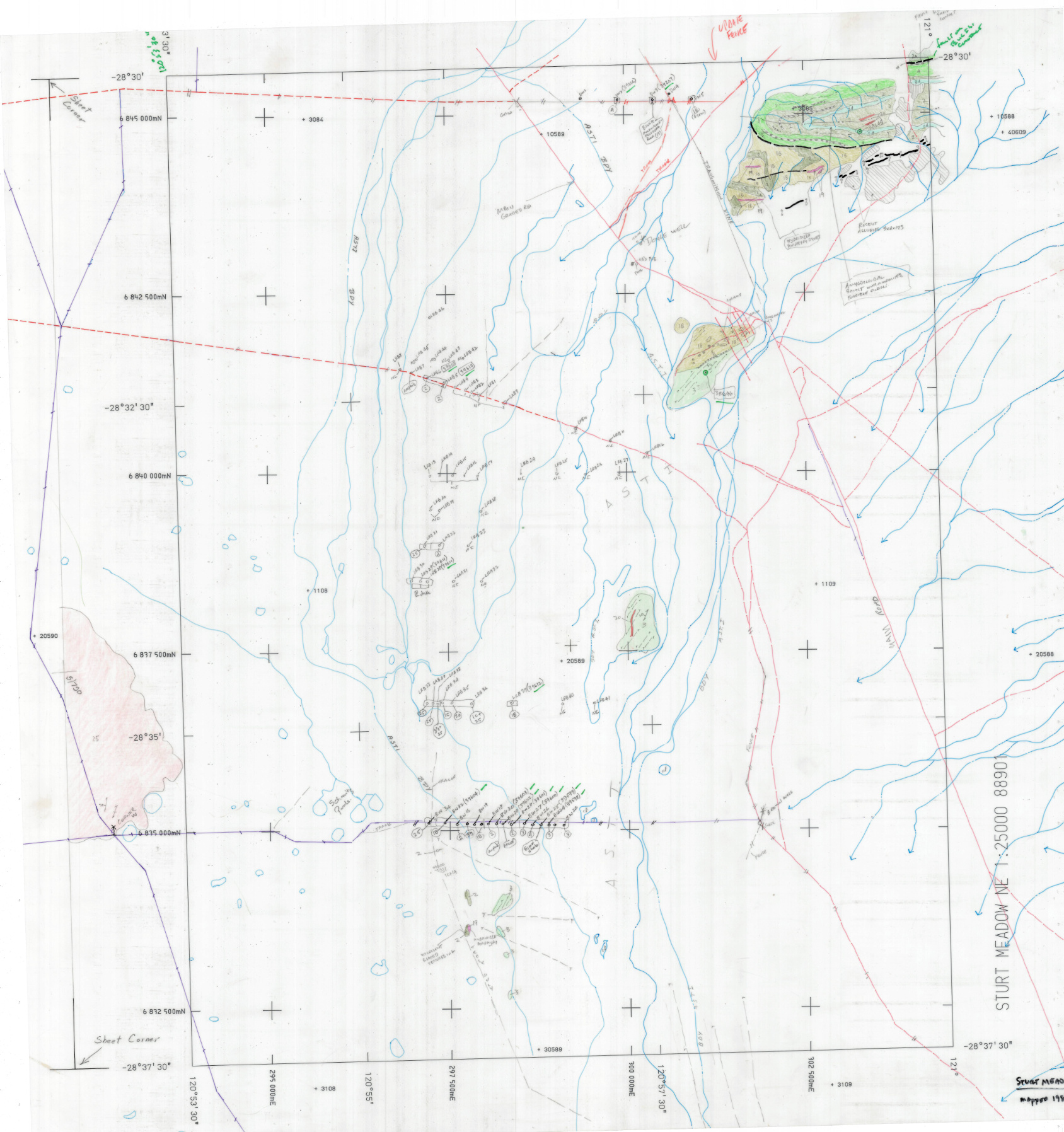 Sturt Meadows NE 3040-I NE Original