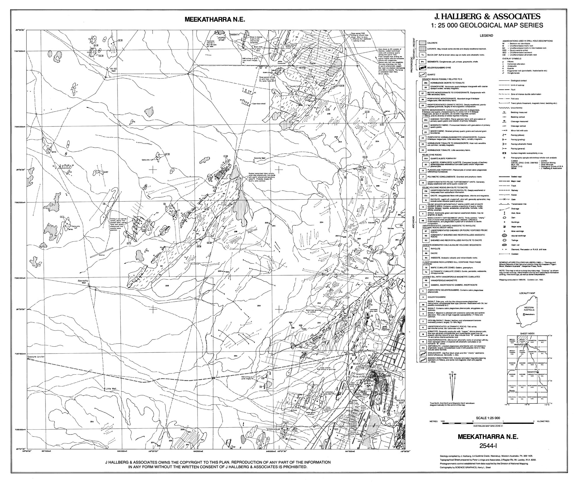 Meekatharra NE 2544-I NE