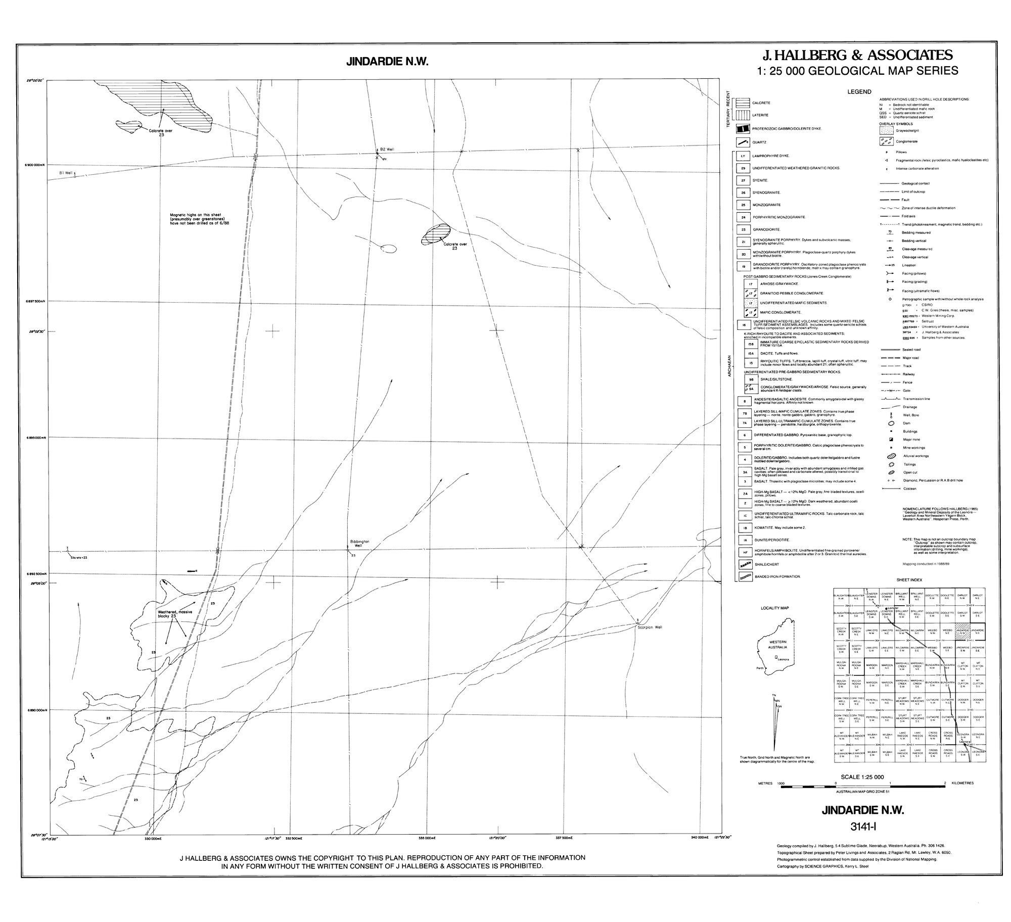 Jindardie NW 3141-I NW