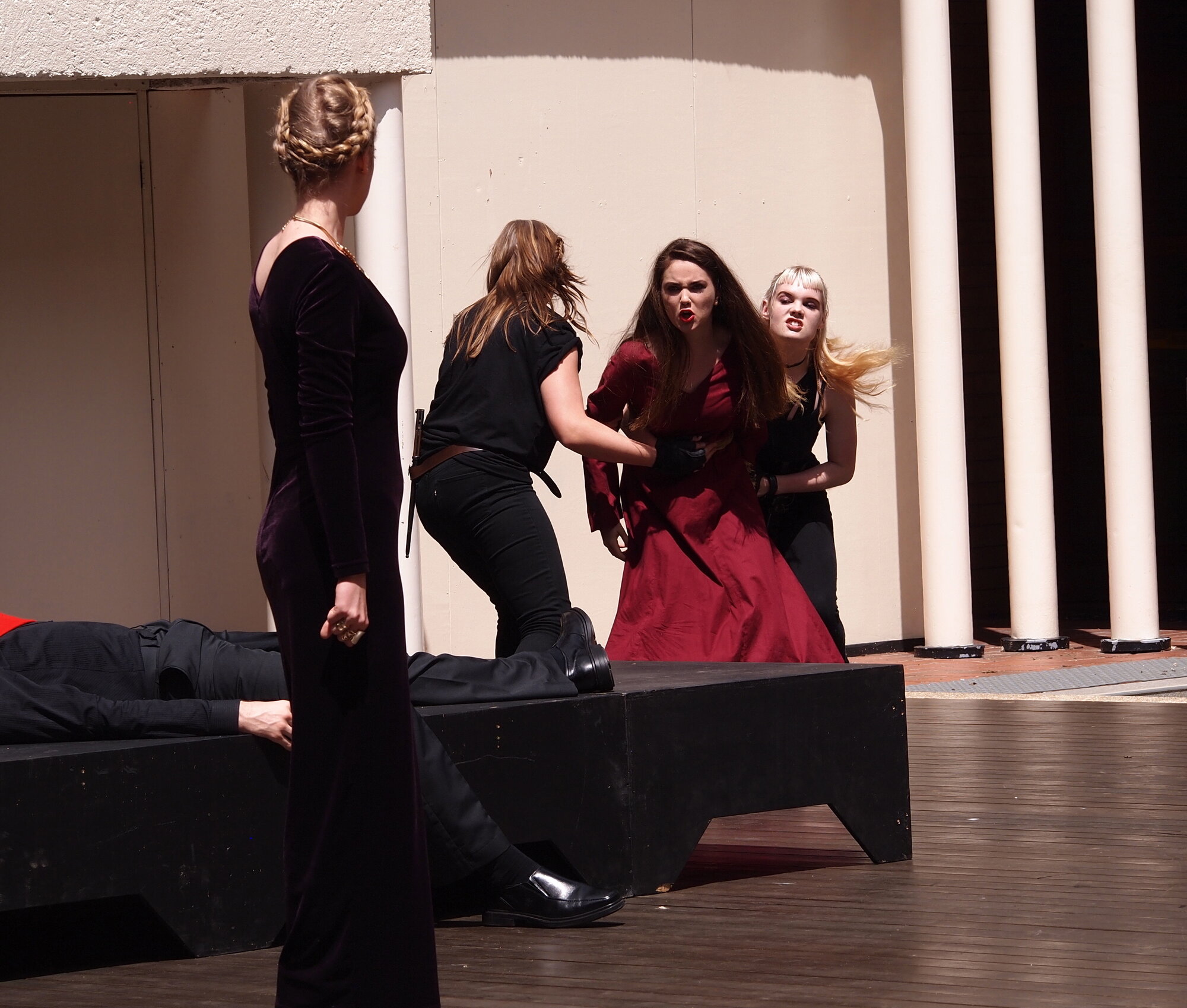 Titus Andronicus (2014). Production photo. 