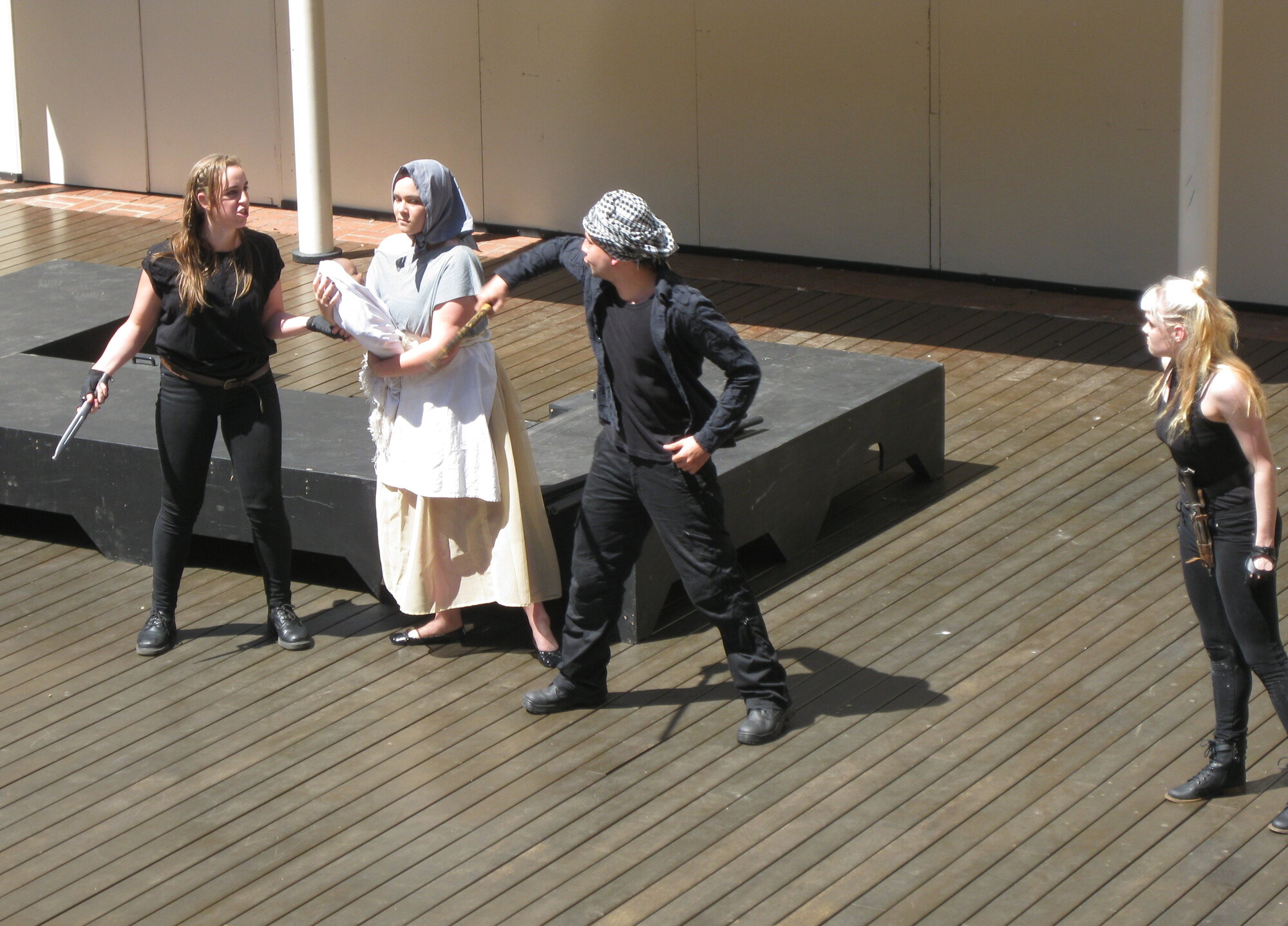 Titus Andronicus (2014). Production photo. 