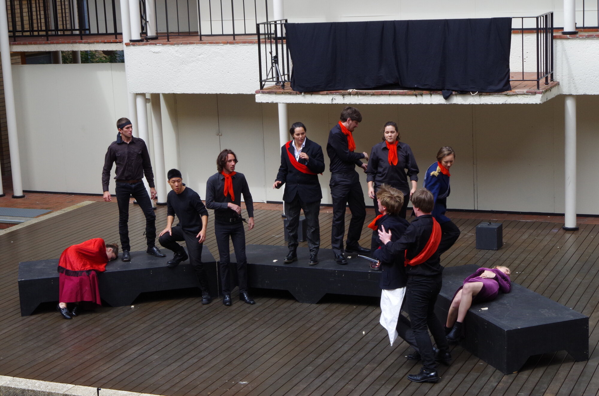 Titus Andronicus (2014). Production photo. 