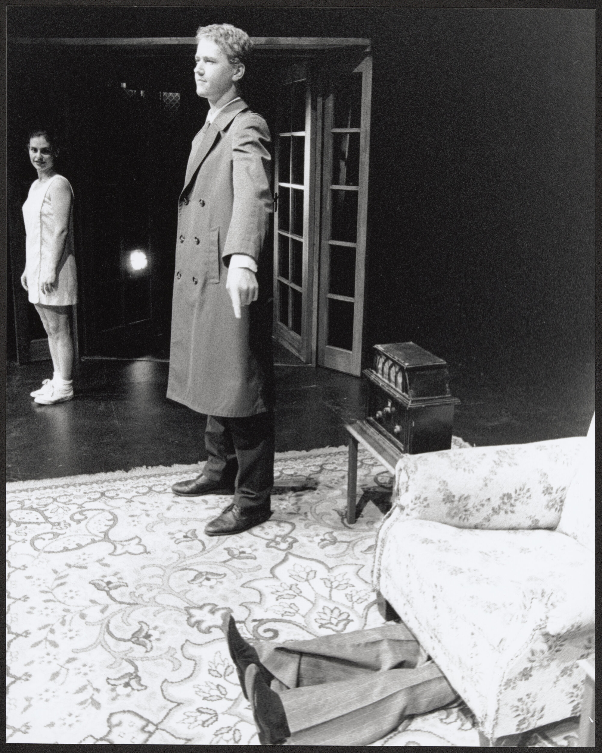 The real inspector hound. Production photo
