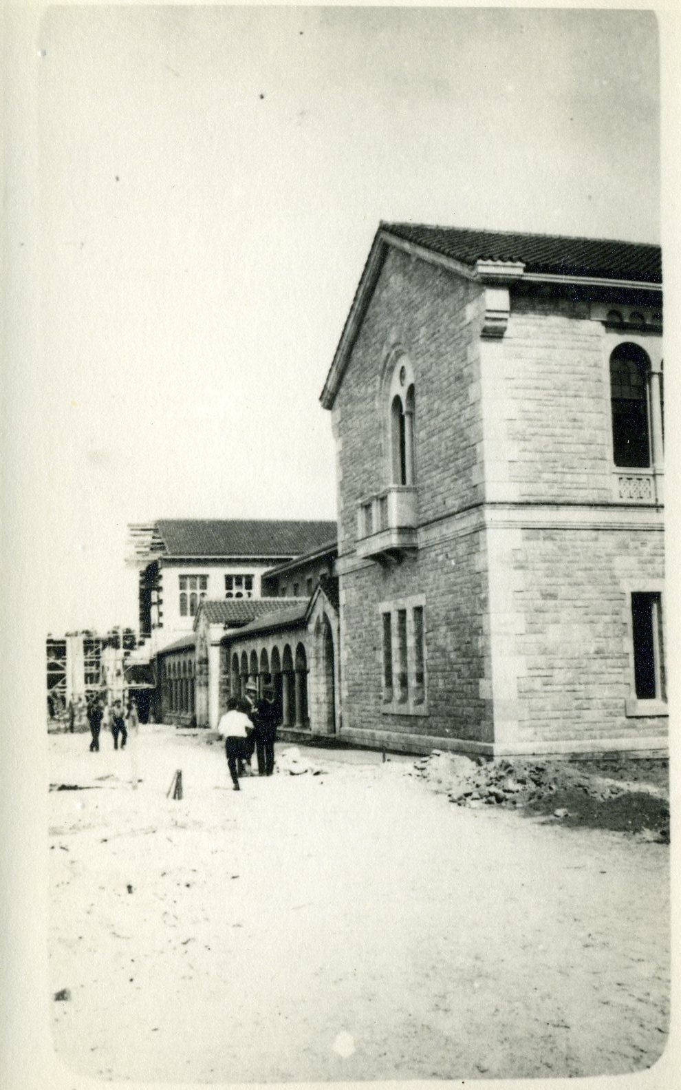 49P - Construction - Administration Building Including Library - circa October 1930