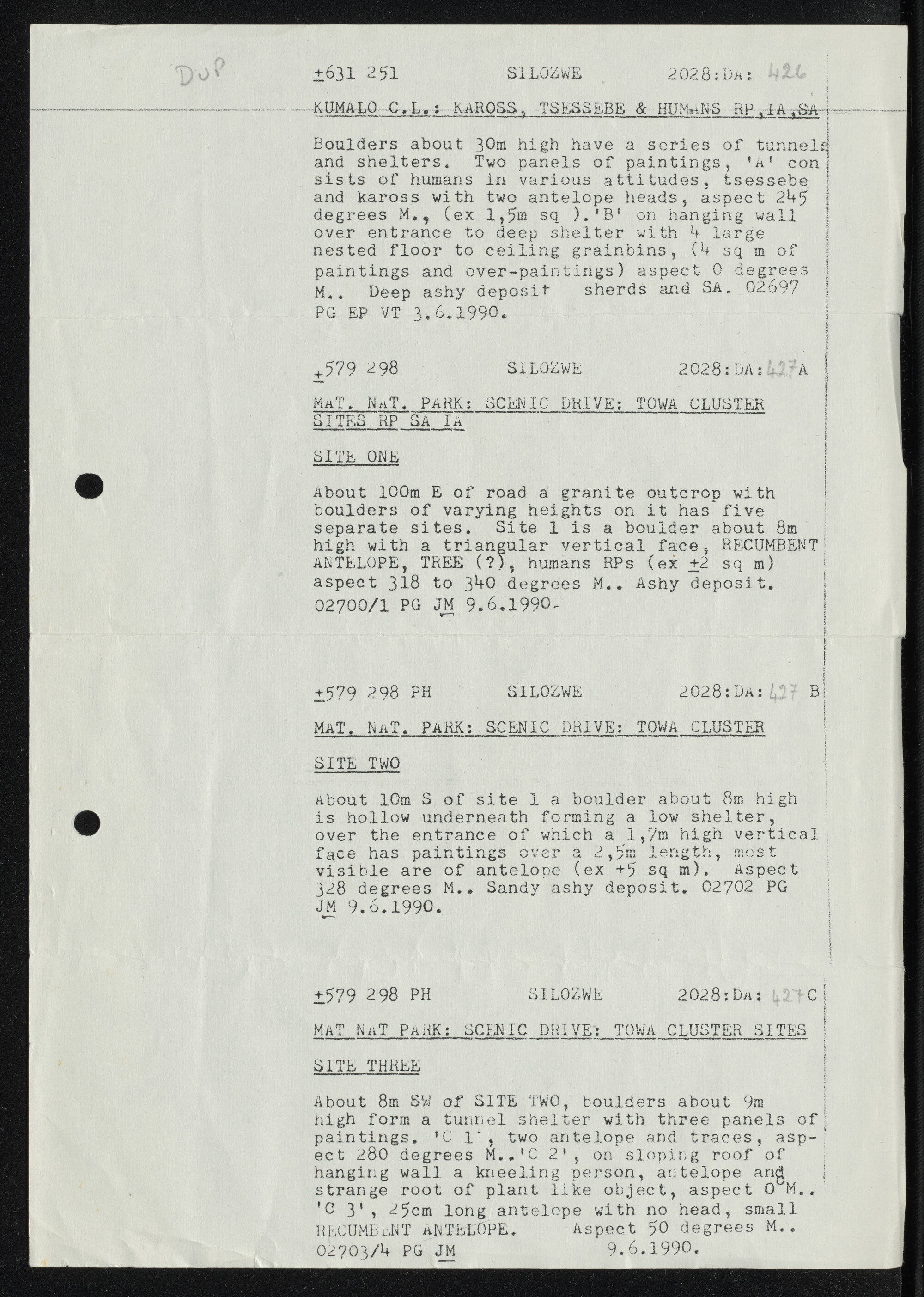 John Moger letter, to Peter Genge, 2009 February 20