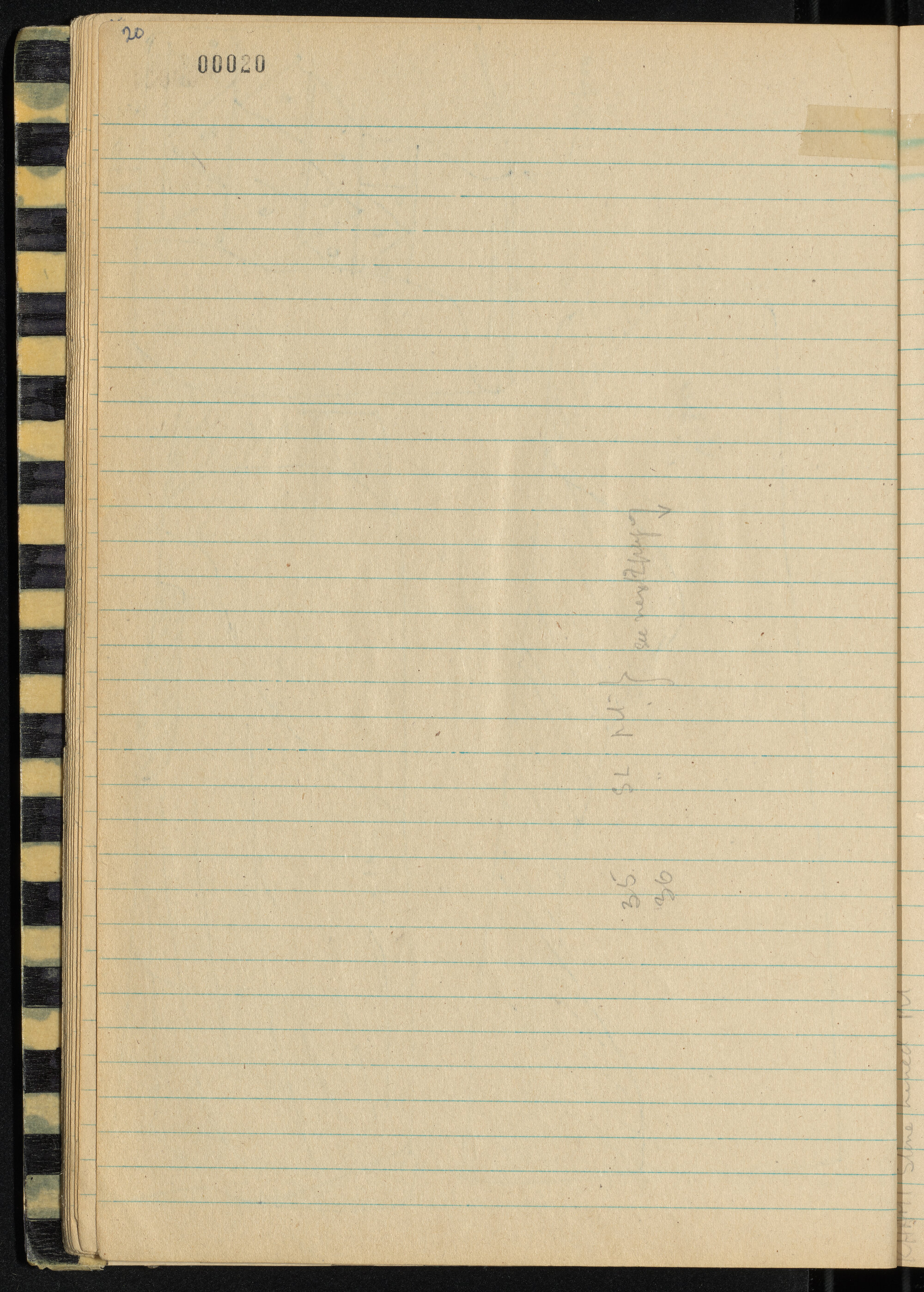 Peter Genge field notes. 00020