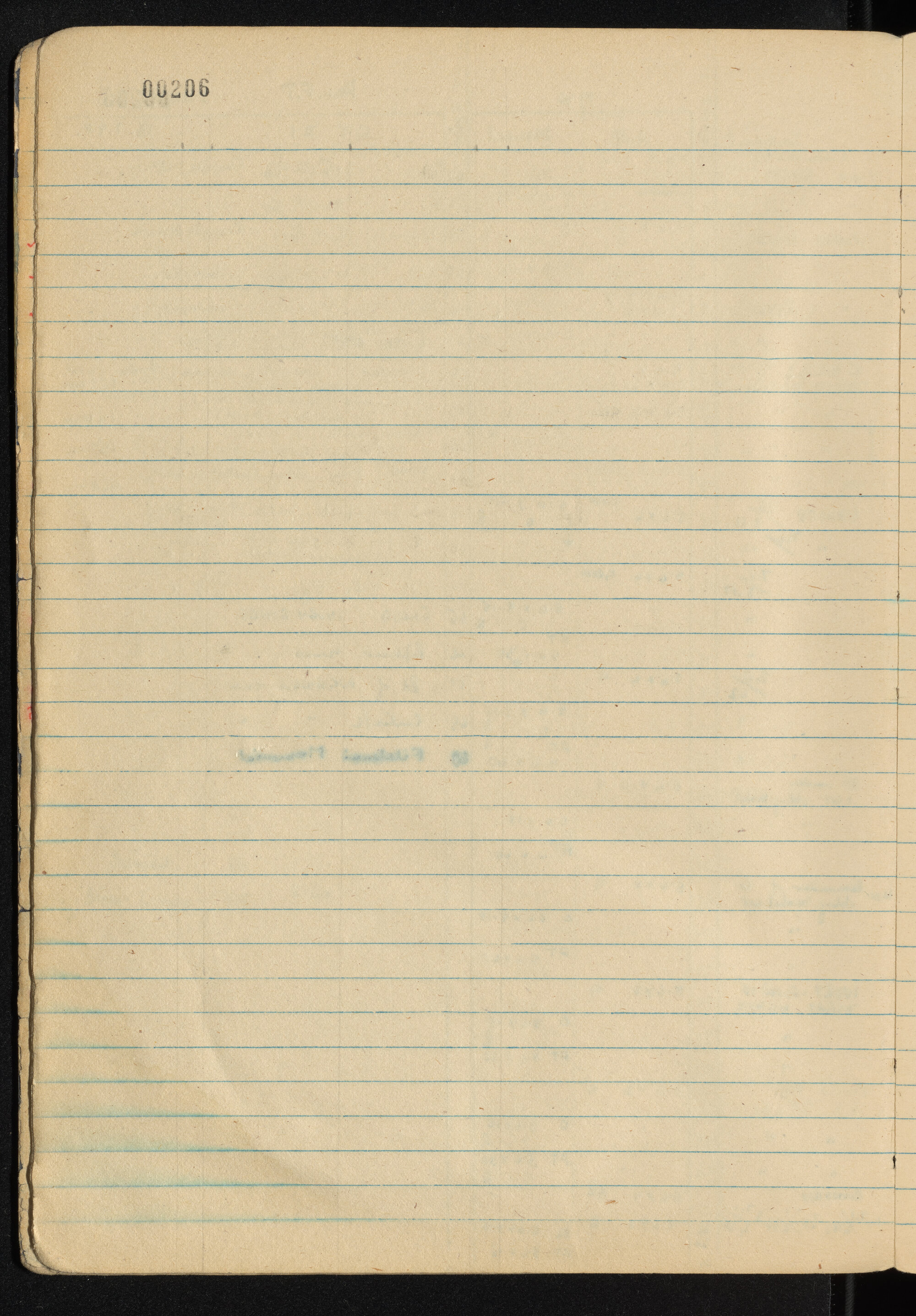 Peter Genge field notes. 00206