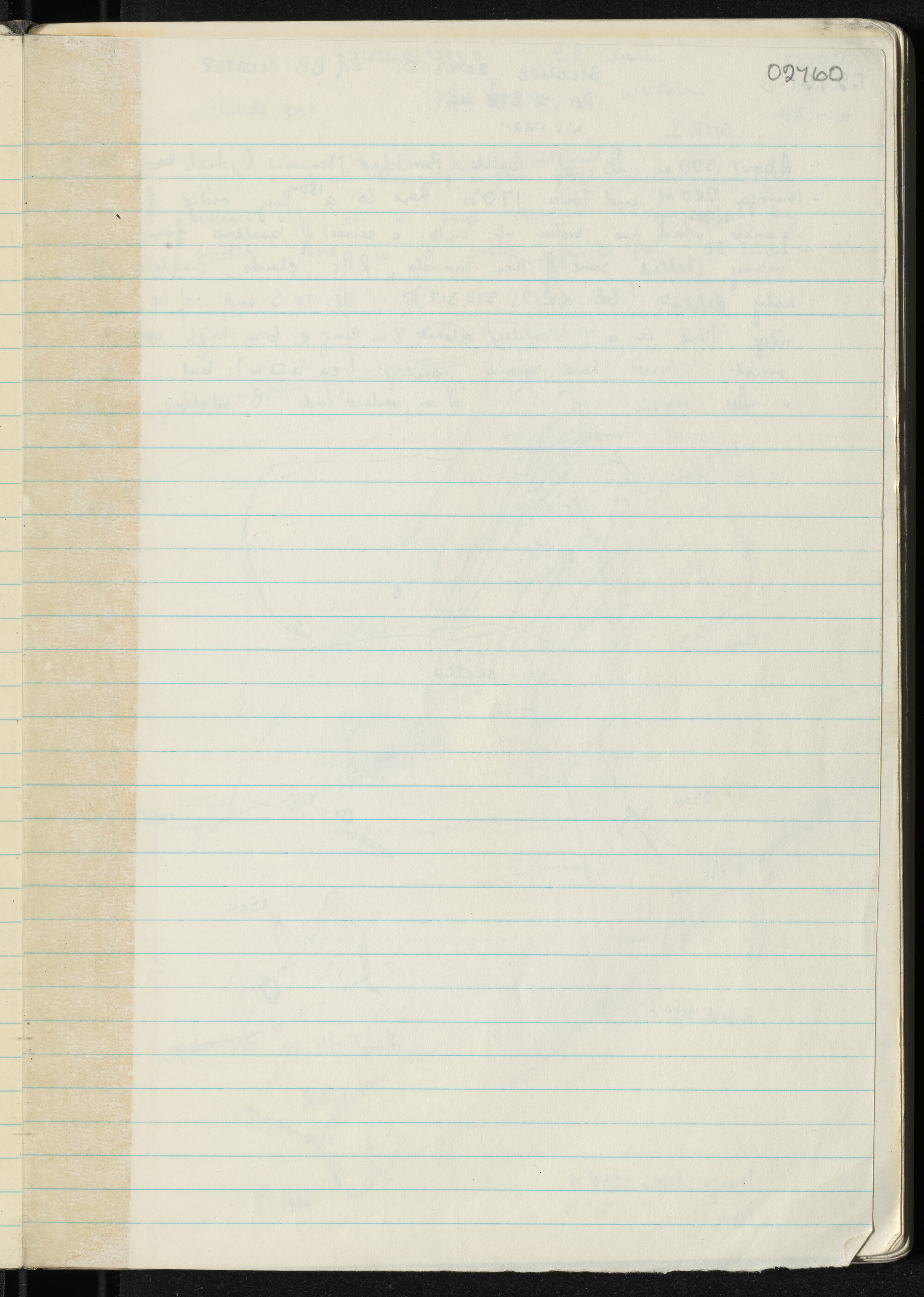 Peter Genge field notes. 02760