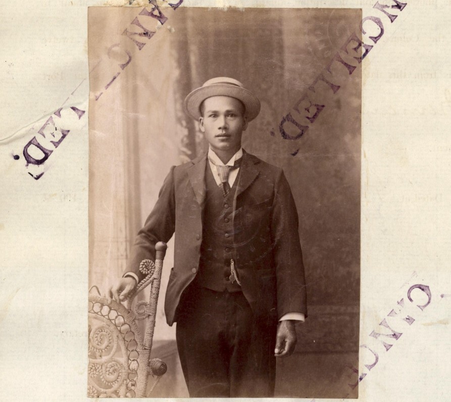 Ah Kong in 1900