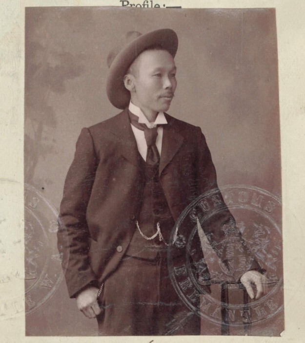 Ah Kum in 1904
