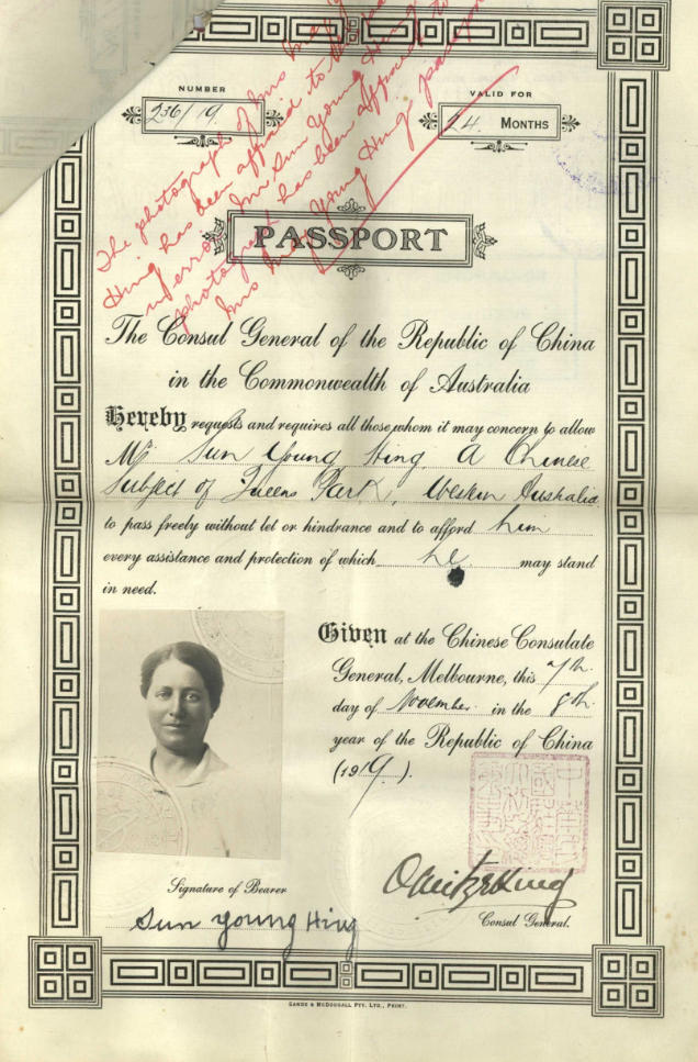 Passport - May Young Hing