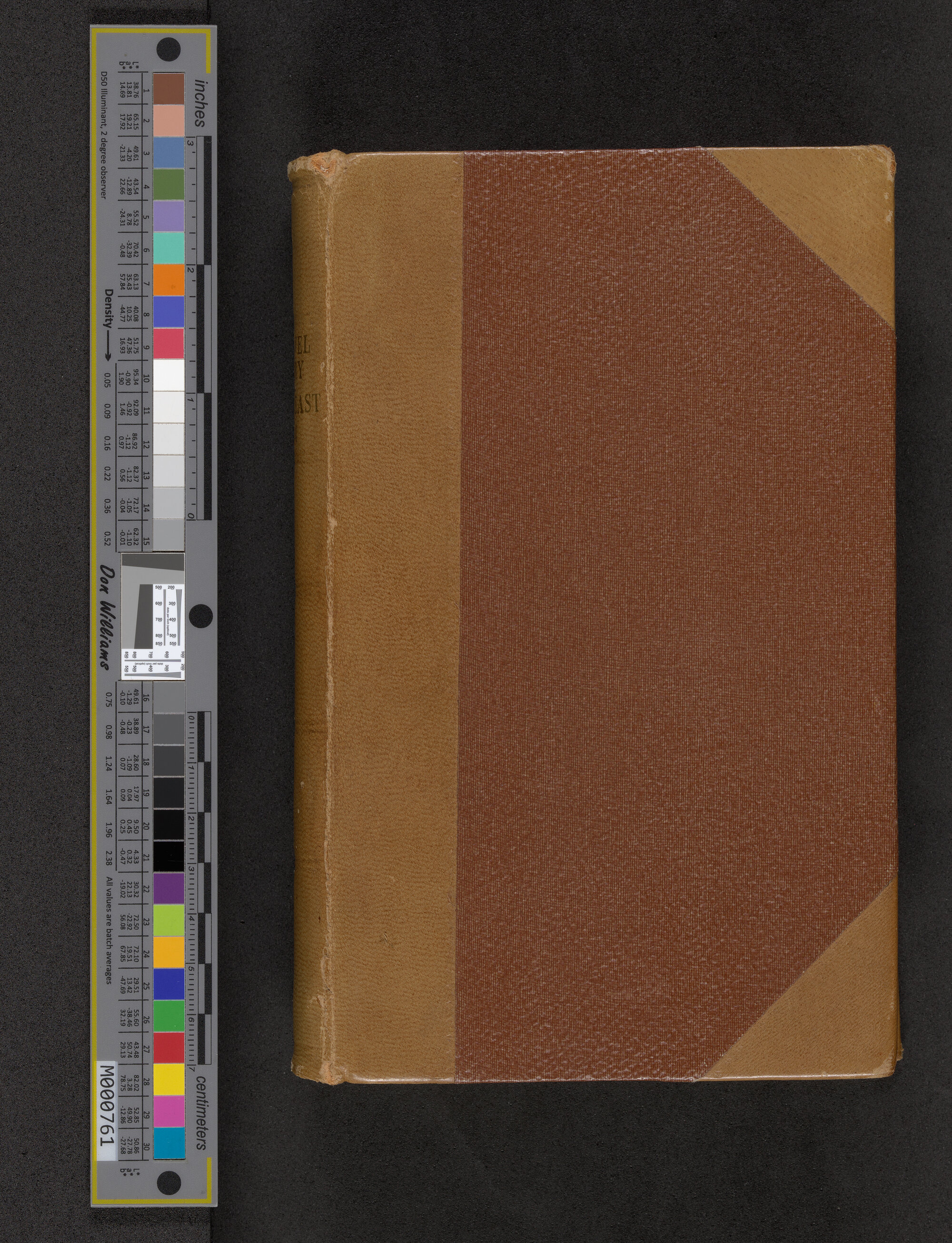 Near East travel diary, 1854