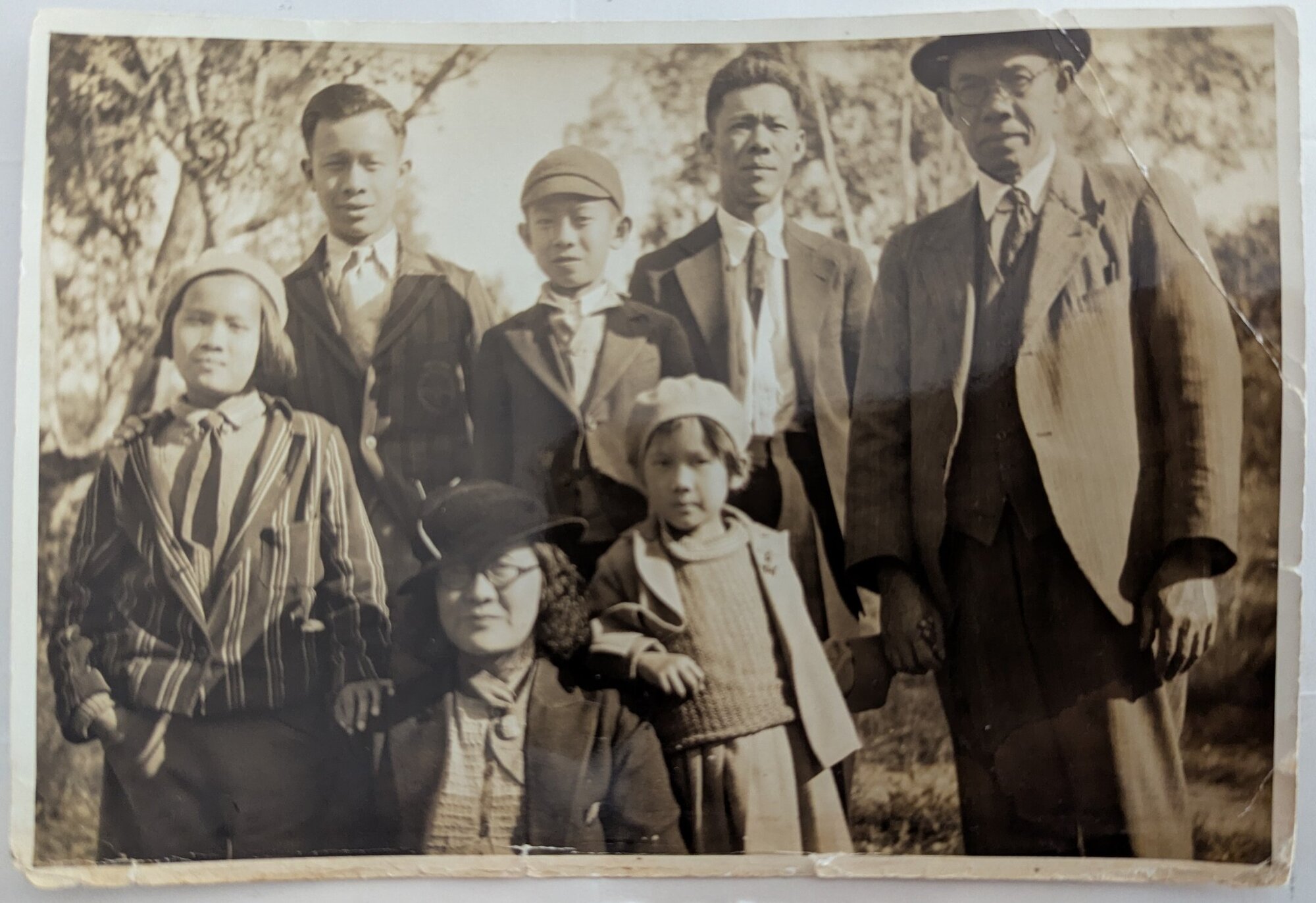 Yuen Family Picnic - Jarrahdale c.1936 Photo #1