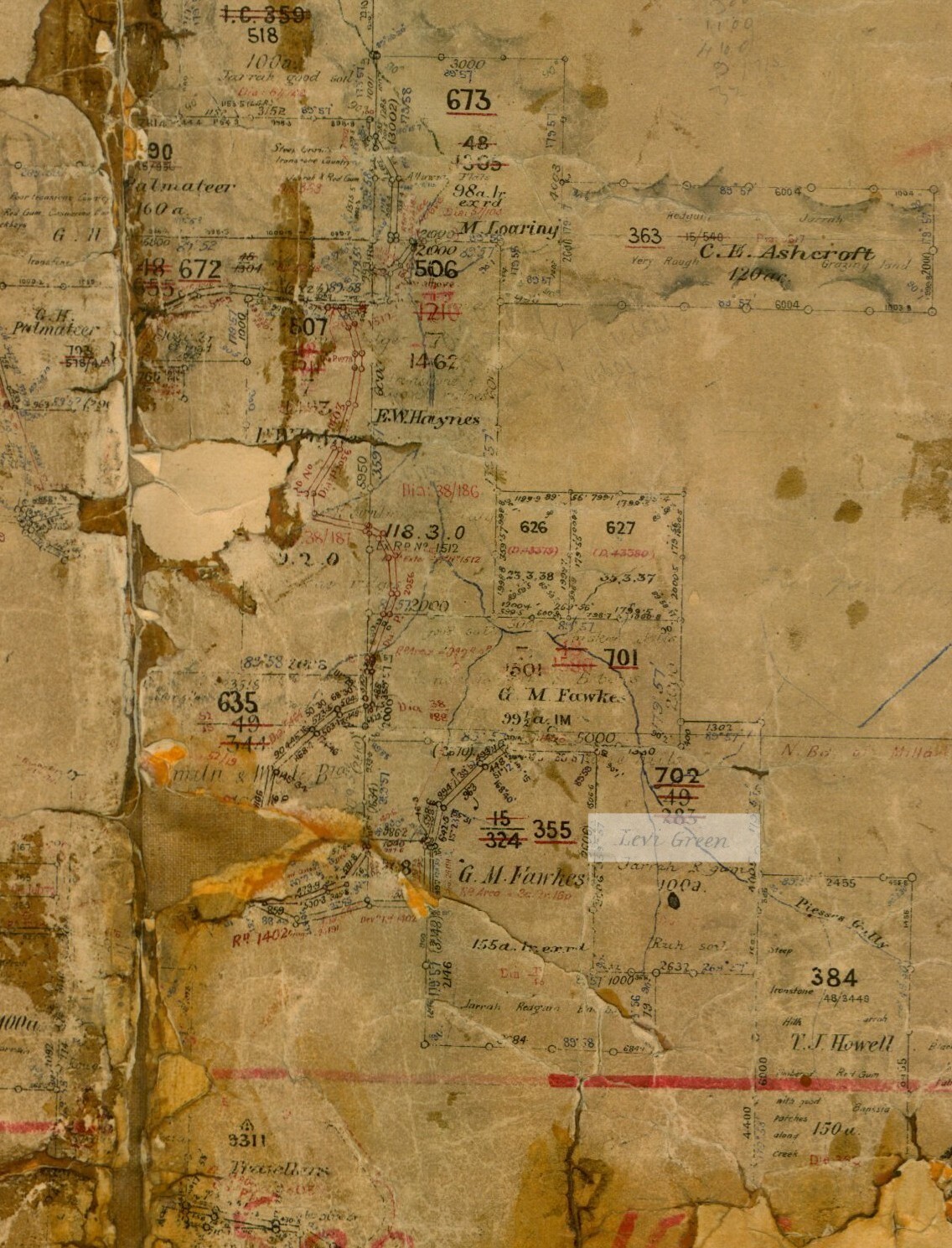 Map of Walliston/Carmel Location 702