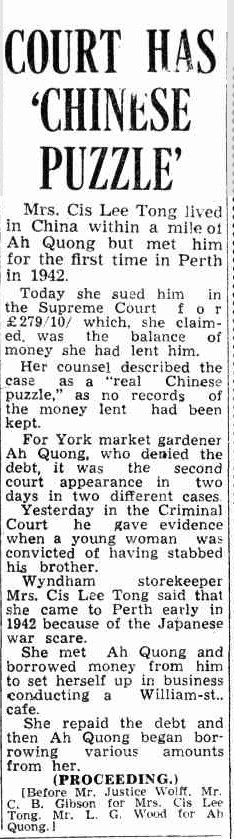 Court Has Chinese Puzzle