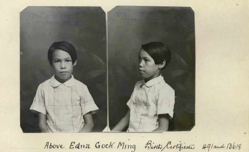 Edna Gock Ming - photographs 1928