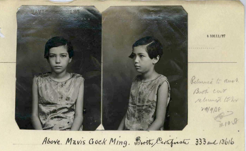 Mavis Gock Ming - photographs 1928