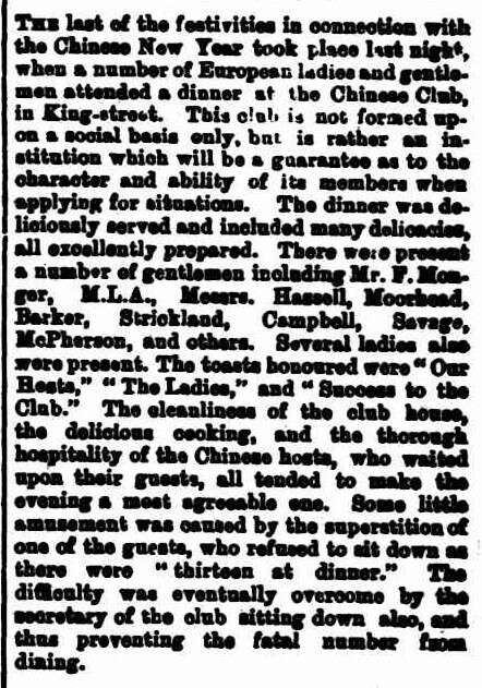 Chinese New Year 1893