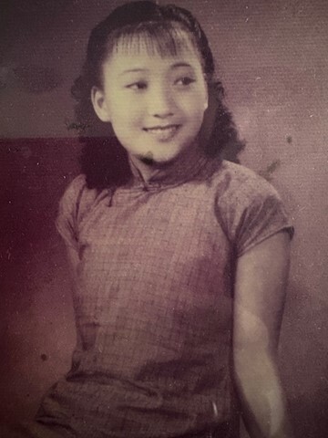 Lee Fay's daughter Kam Lan, c.1949