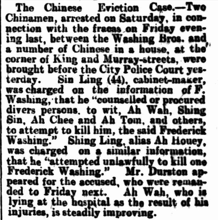 A Chinese Eviction Case