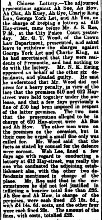 The Chinese Lottery Case February 1903 part 2