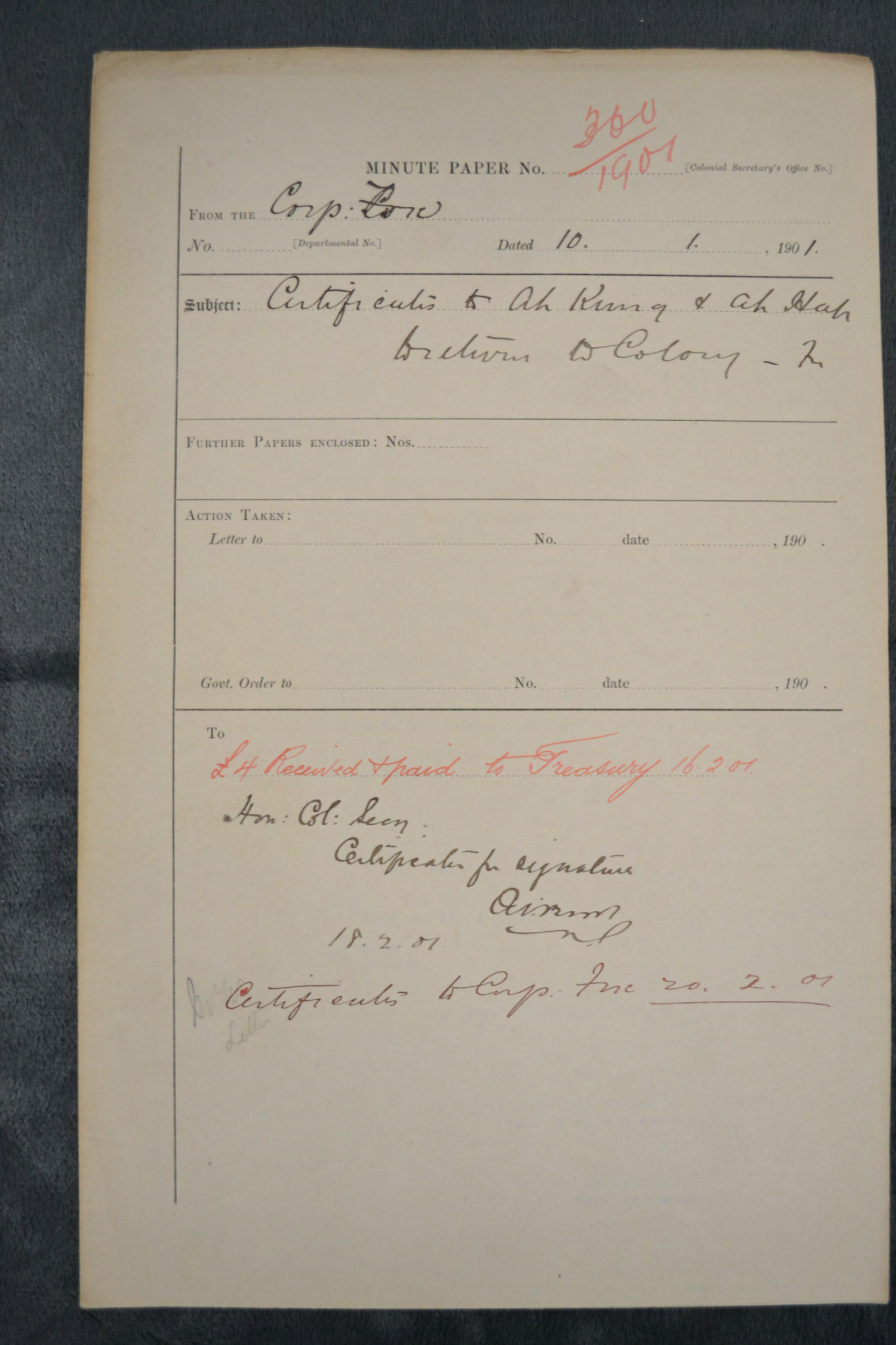 Ah Kung &amp; Ah Hap 1901-300