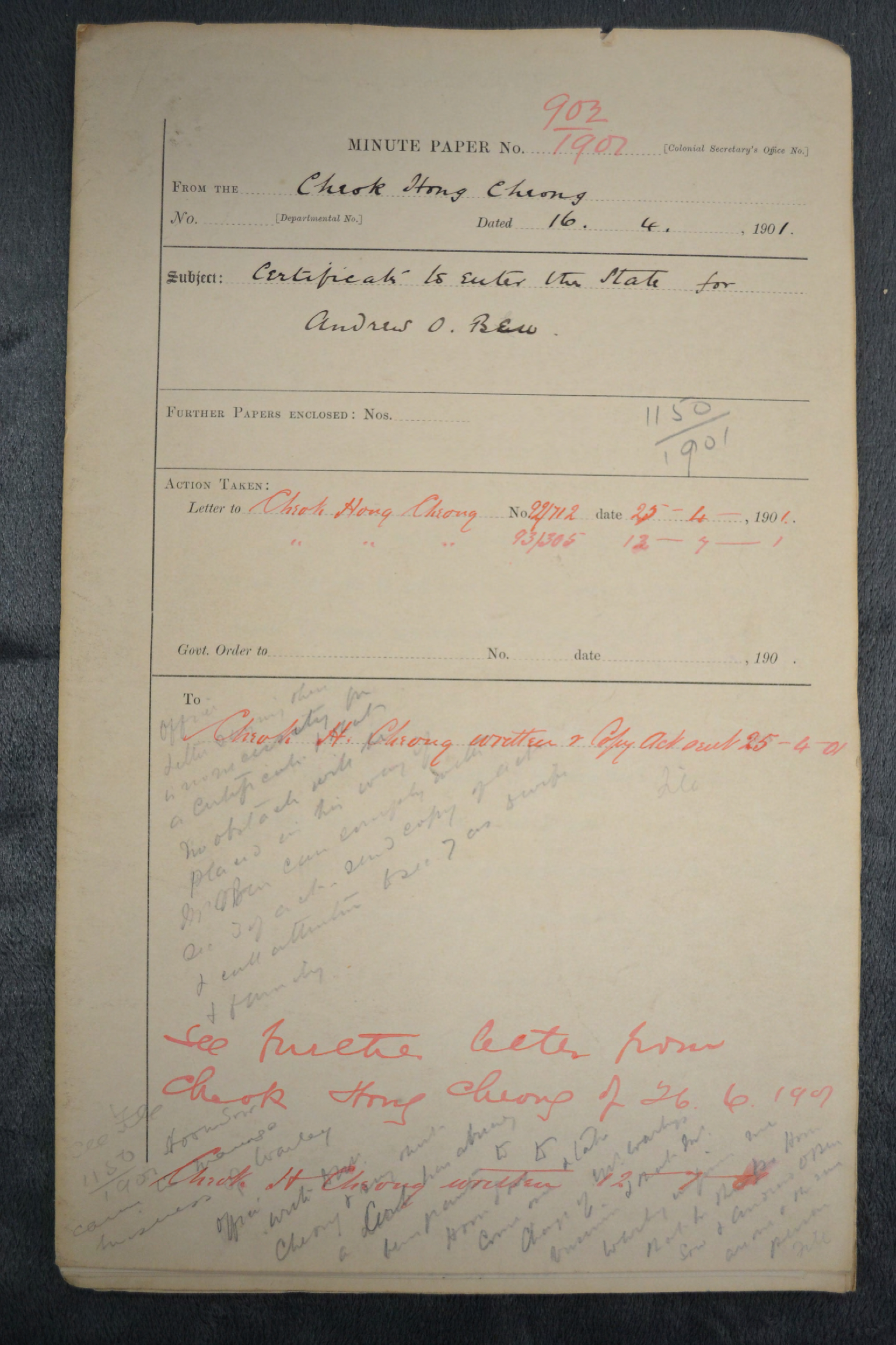 Andrew O Ben 1901-902