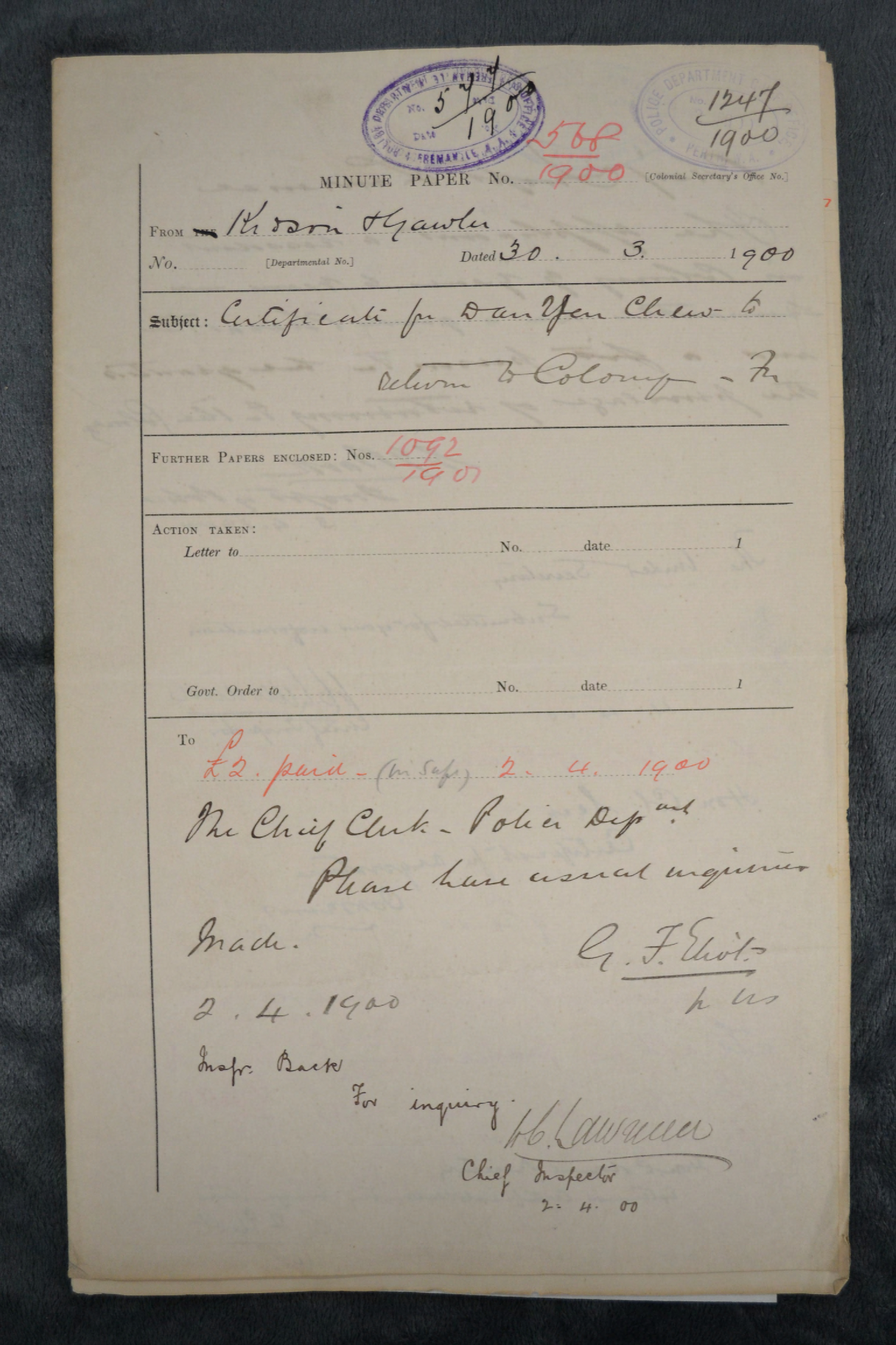 Dan Yen Chew 1900-568