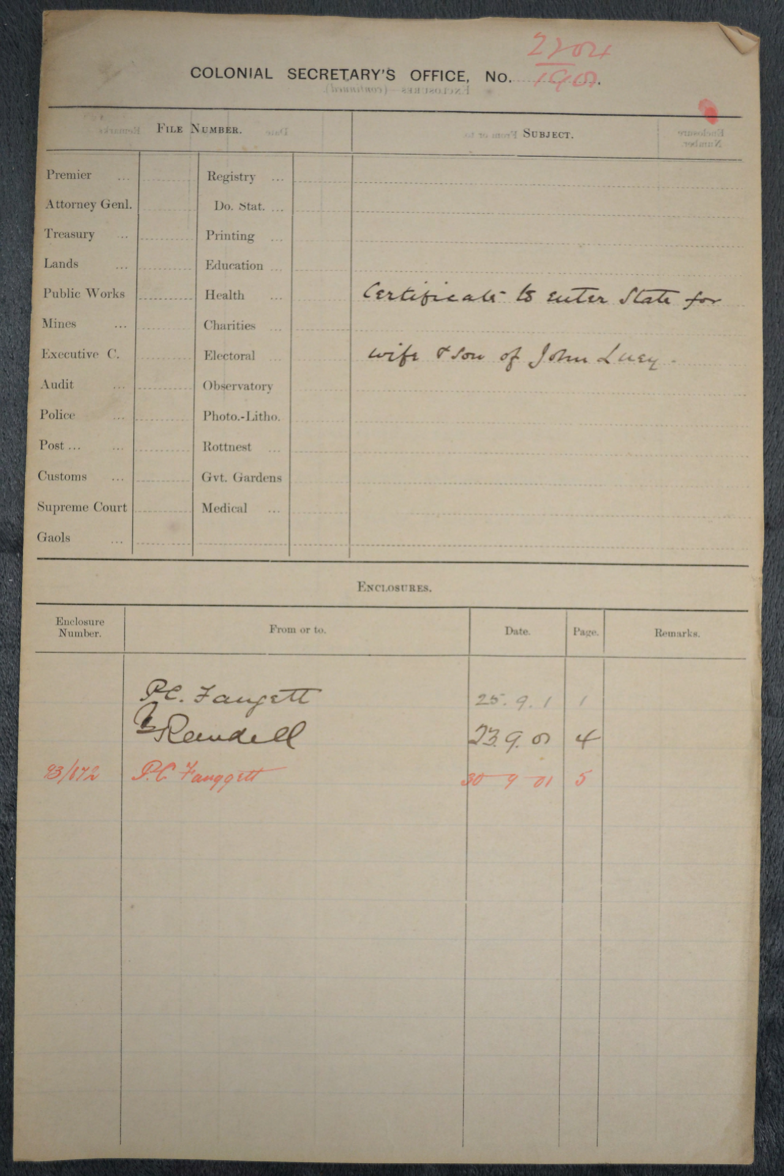 John Louey 1901-2204