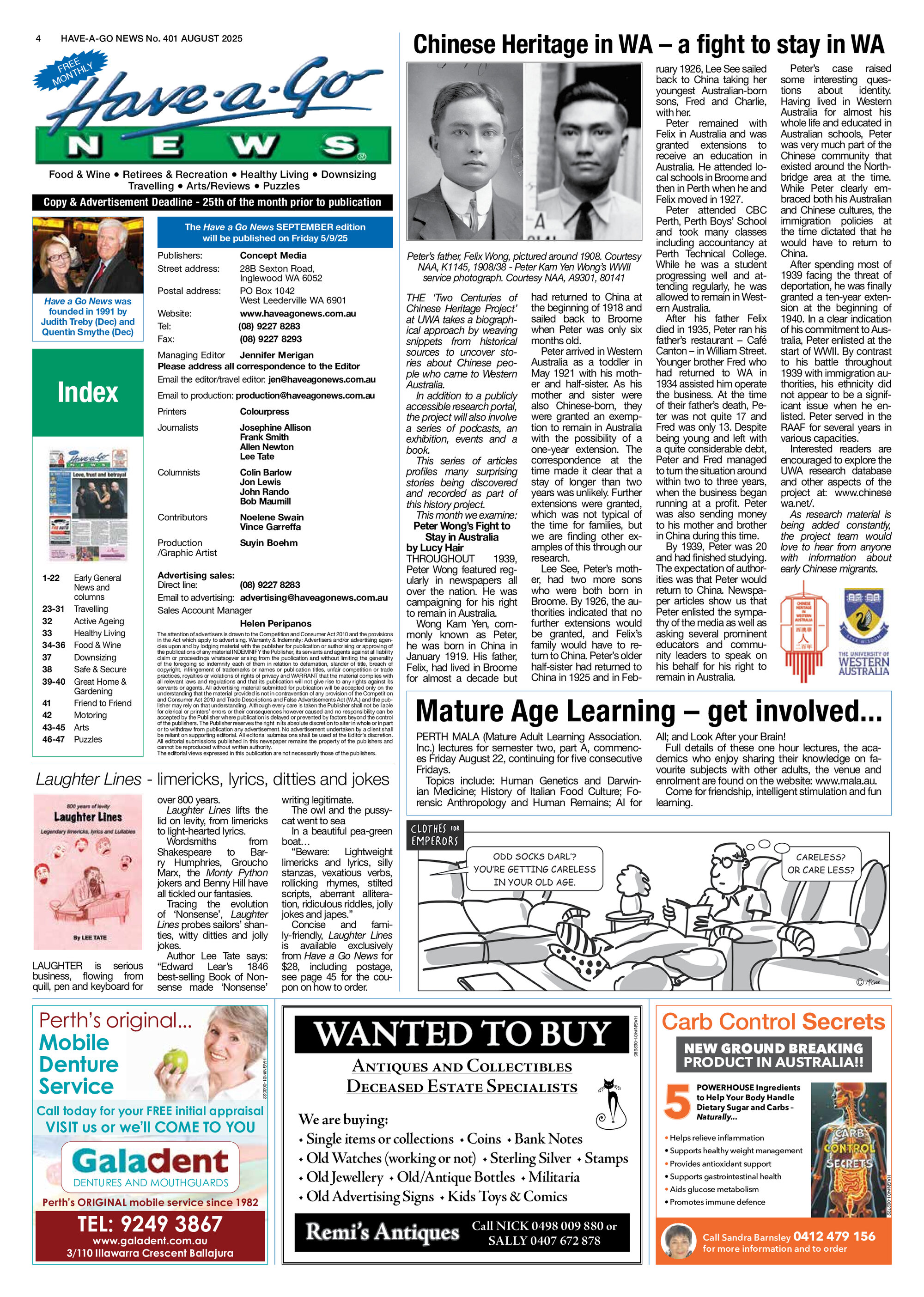 10 HaveAGo Peter Wong article - August 2025