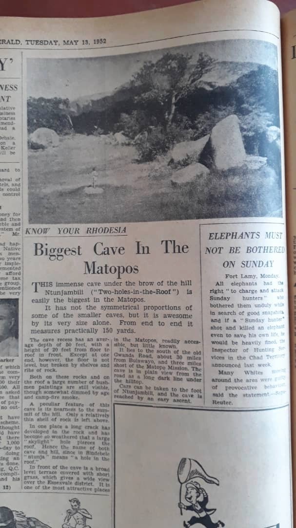 Ntunjambila Cave 1952.jpeg