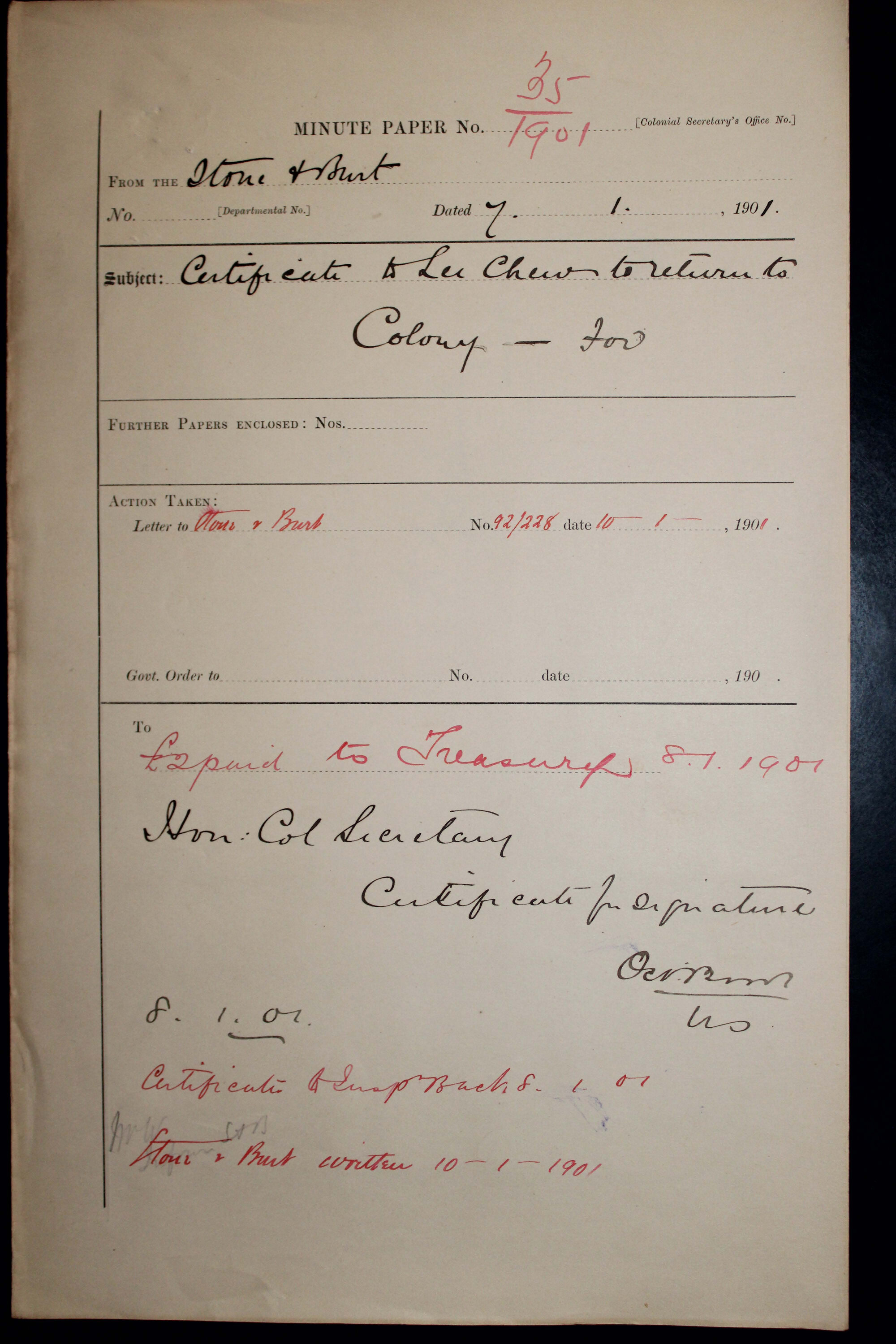 Lee Chew 1901-0025