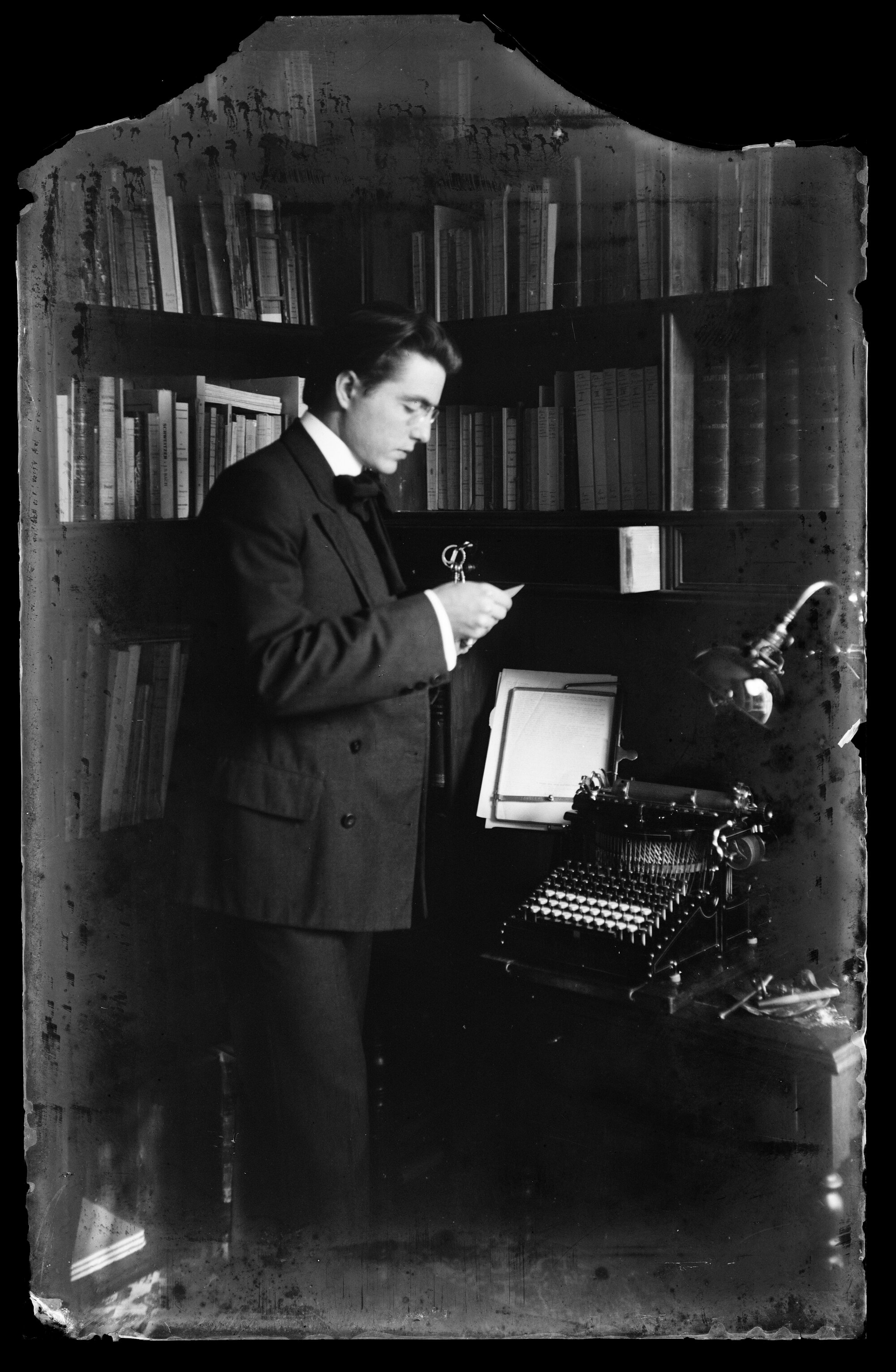 Shockley glass plate negative 15