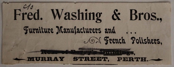 Business Card - Fred Washing