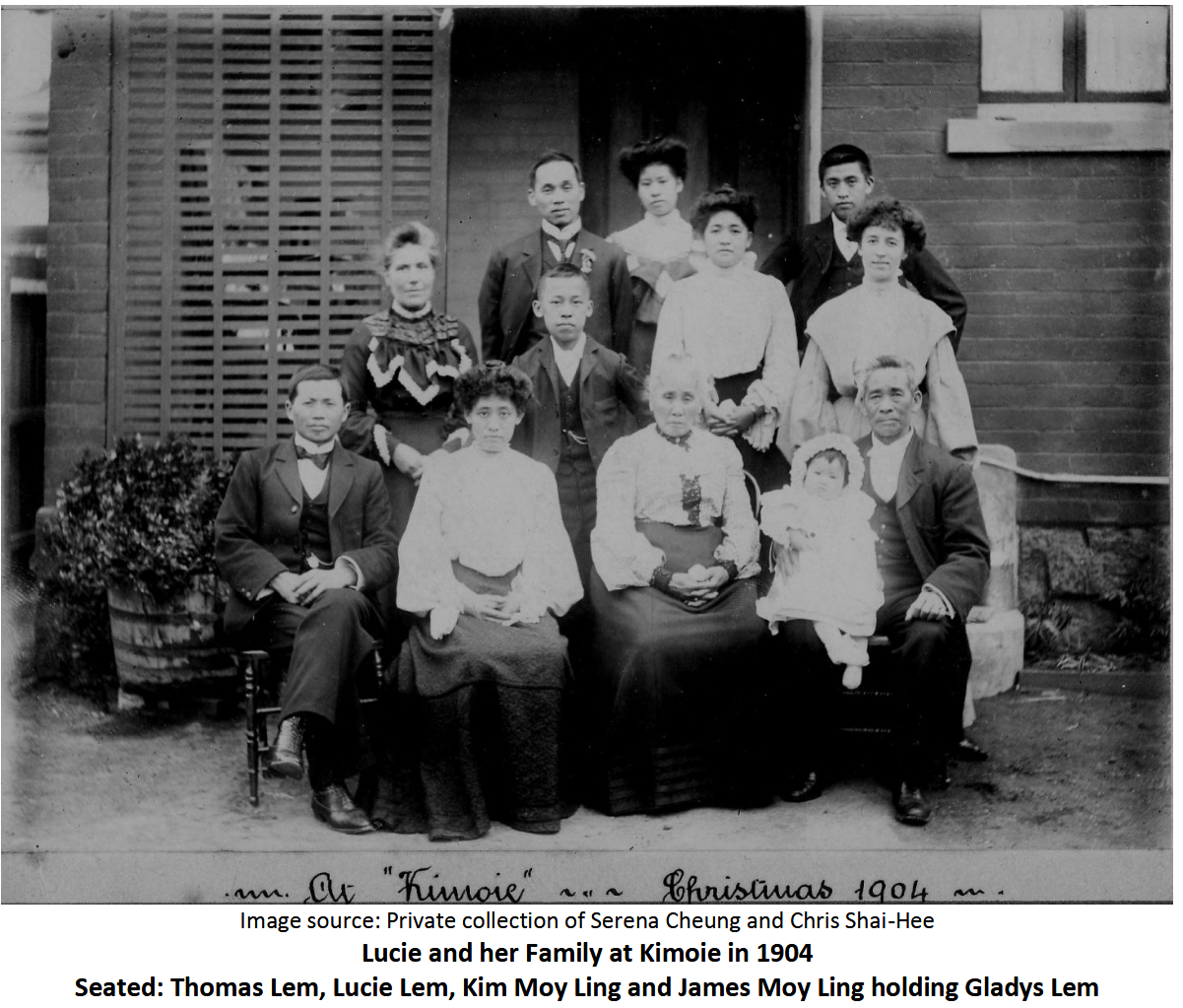 MOY LING family, 1904