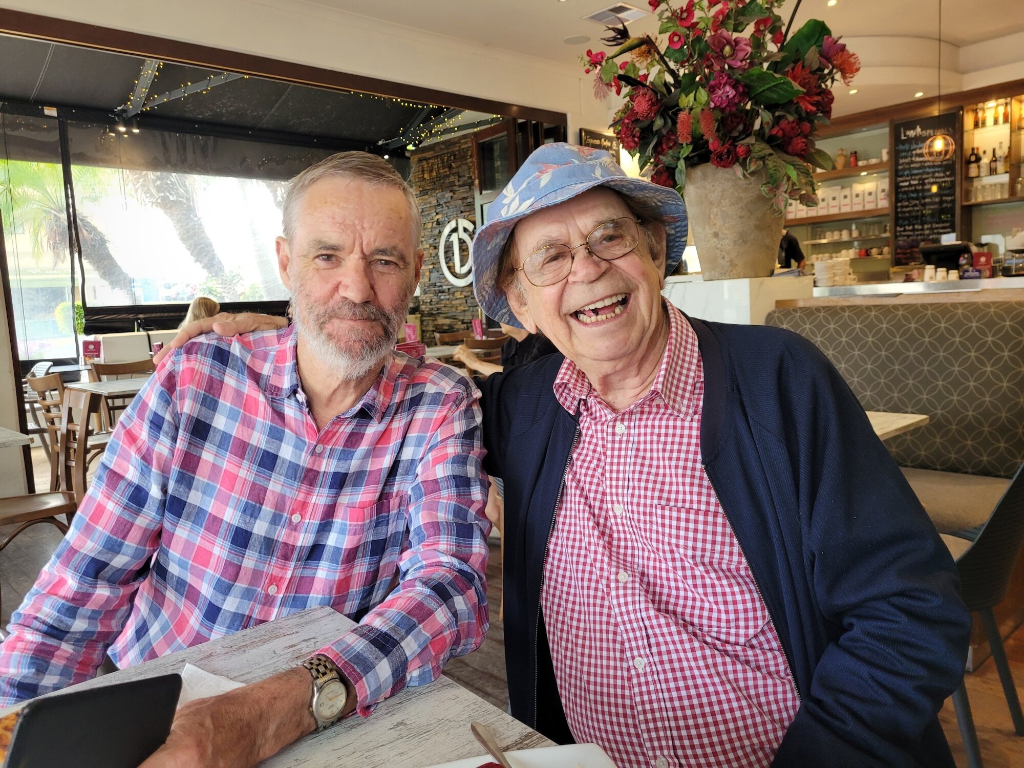 Celebrating Alf's Birthday