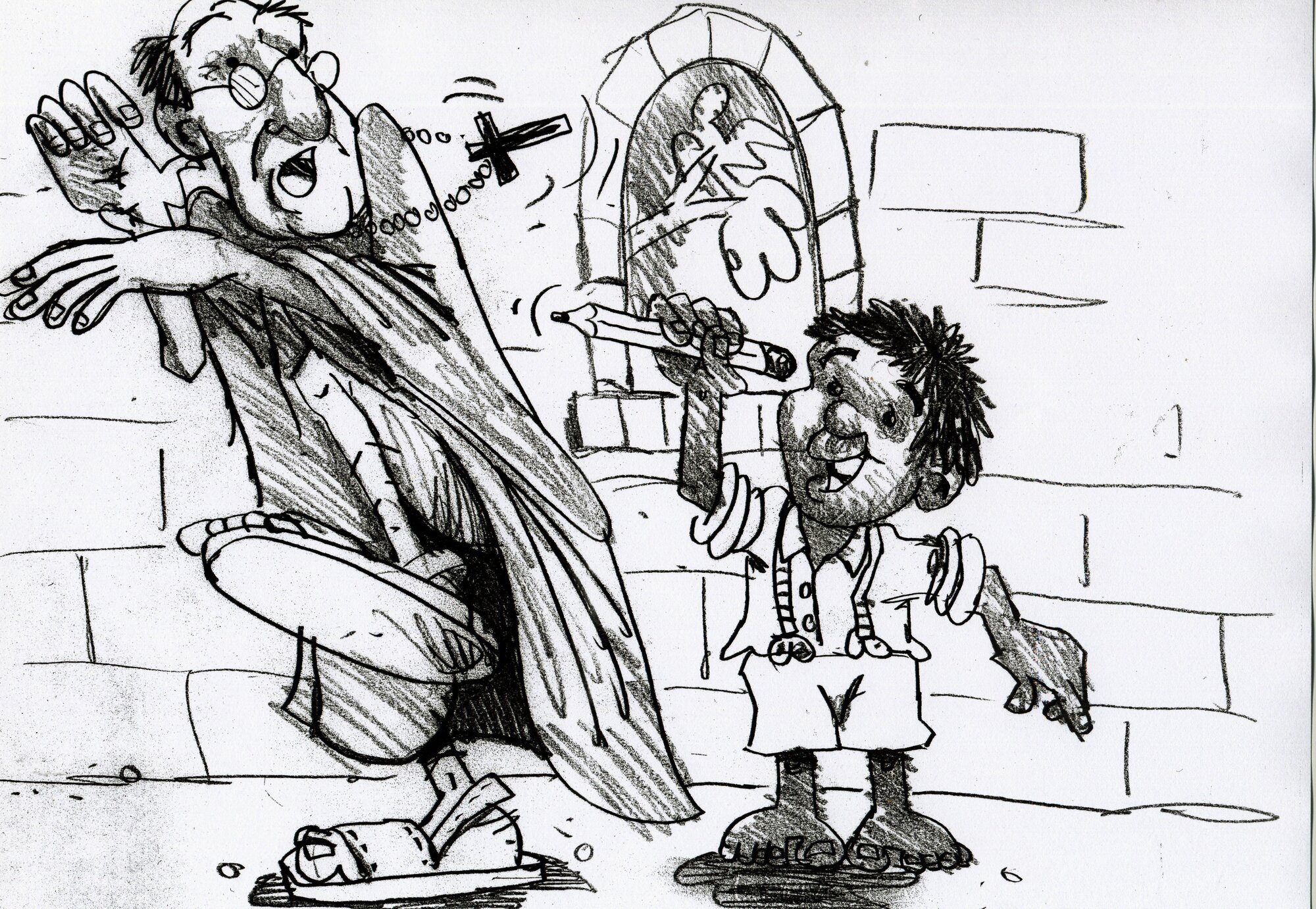 Cartoon From Audience Member
