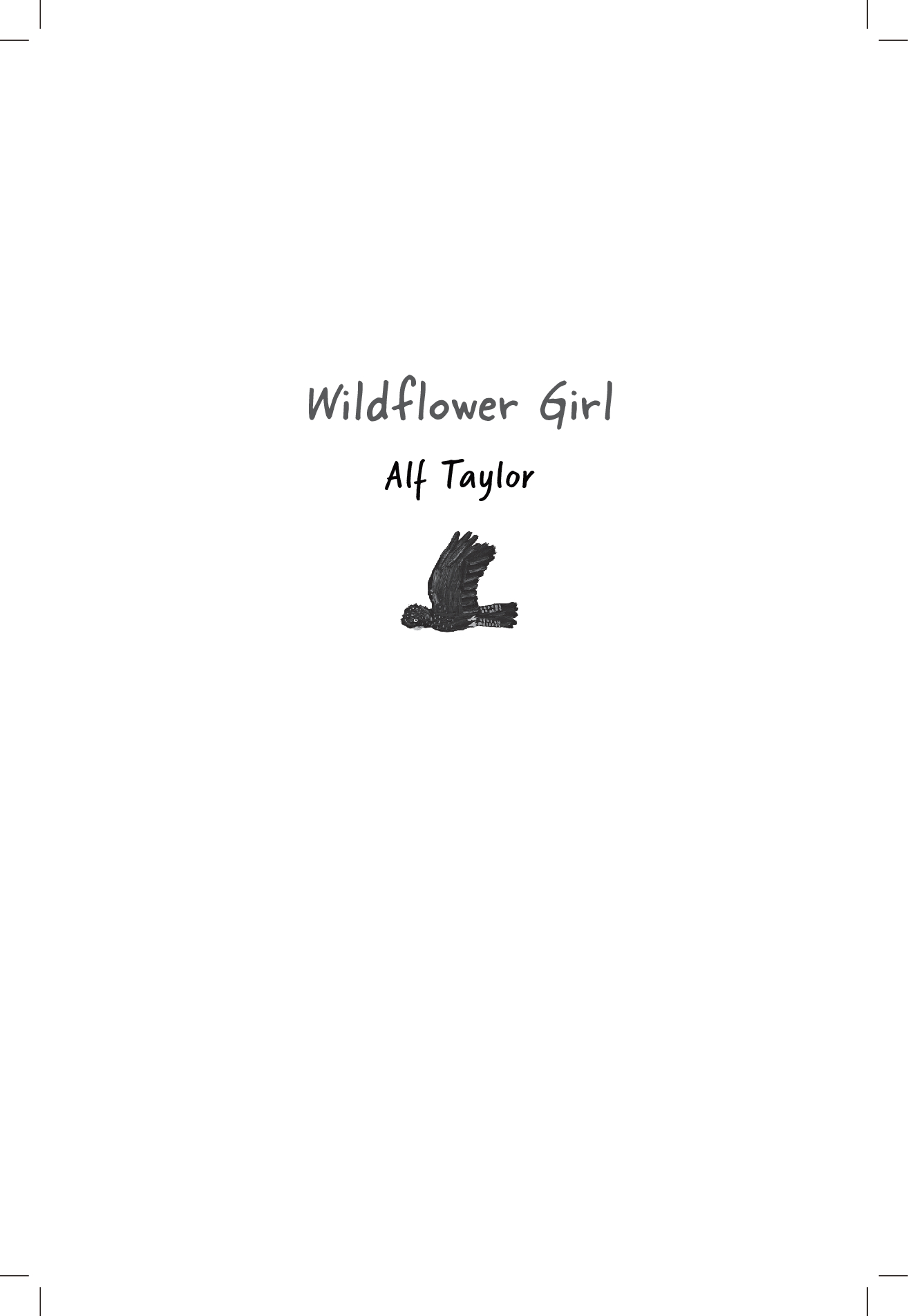 'Wildflower Girl' Proof from 'Flock: First Nations Stories Then and Now'