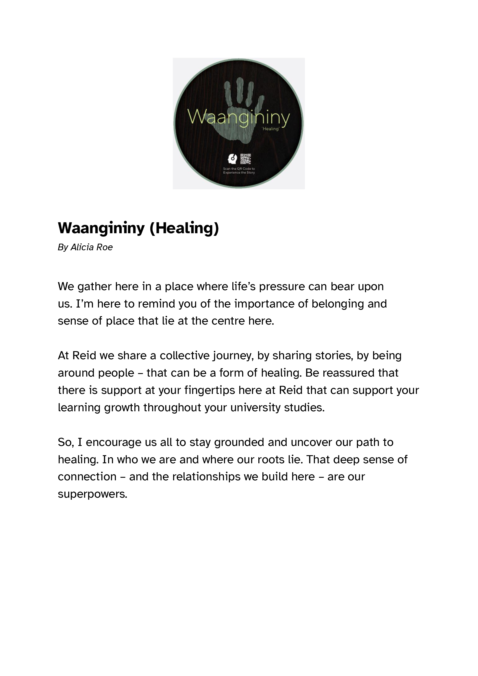 Waangininy (Transcript)