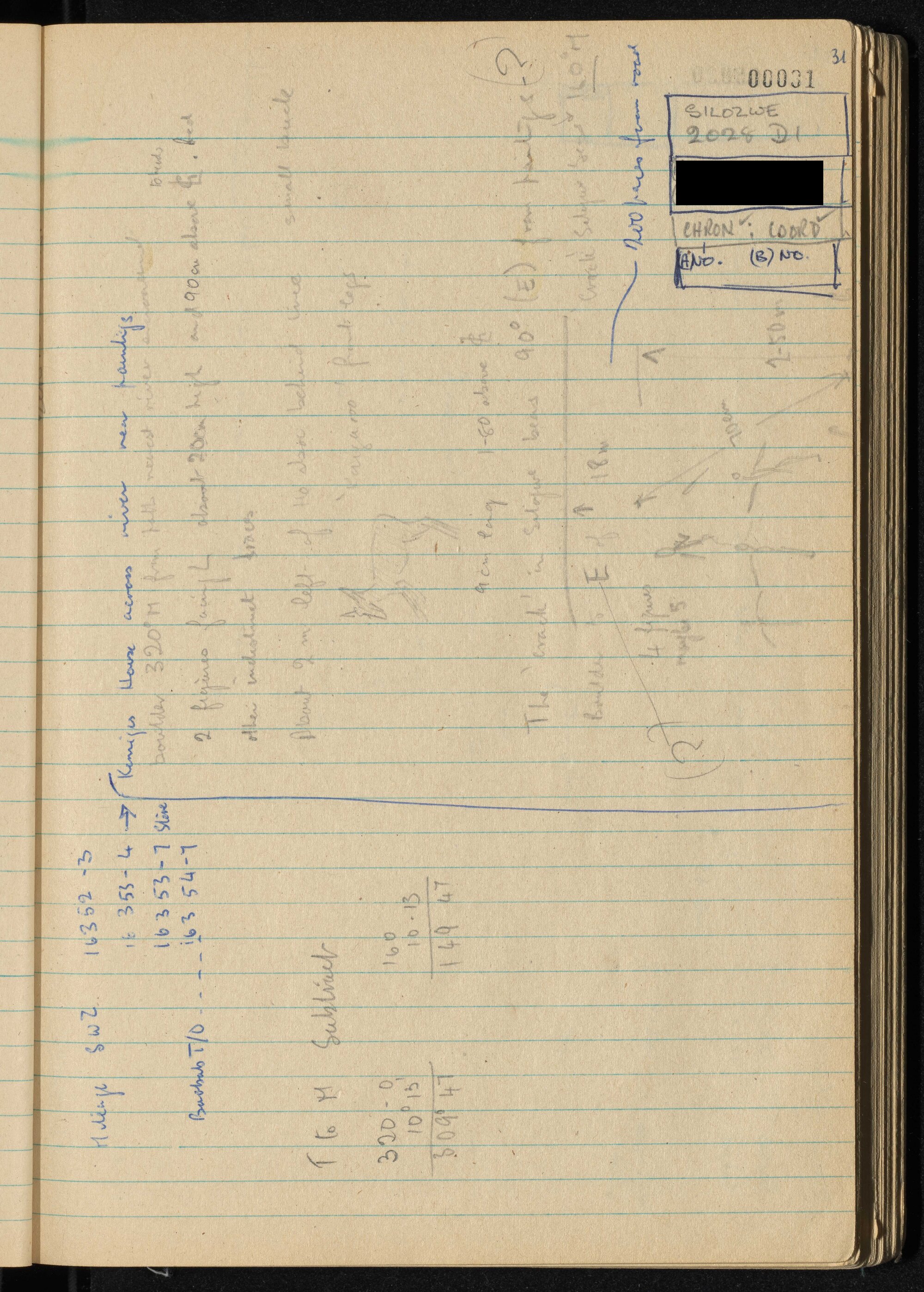 Peter Genge field notes. 00031
