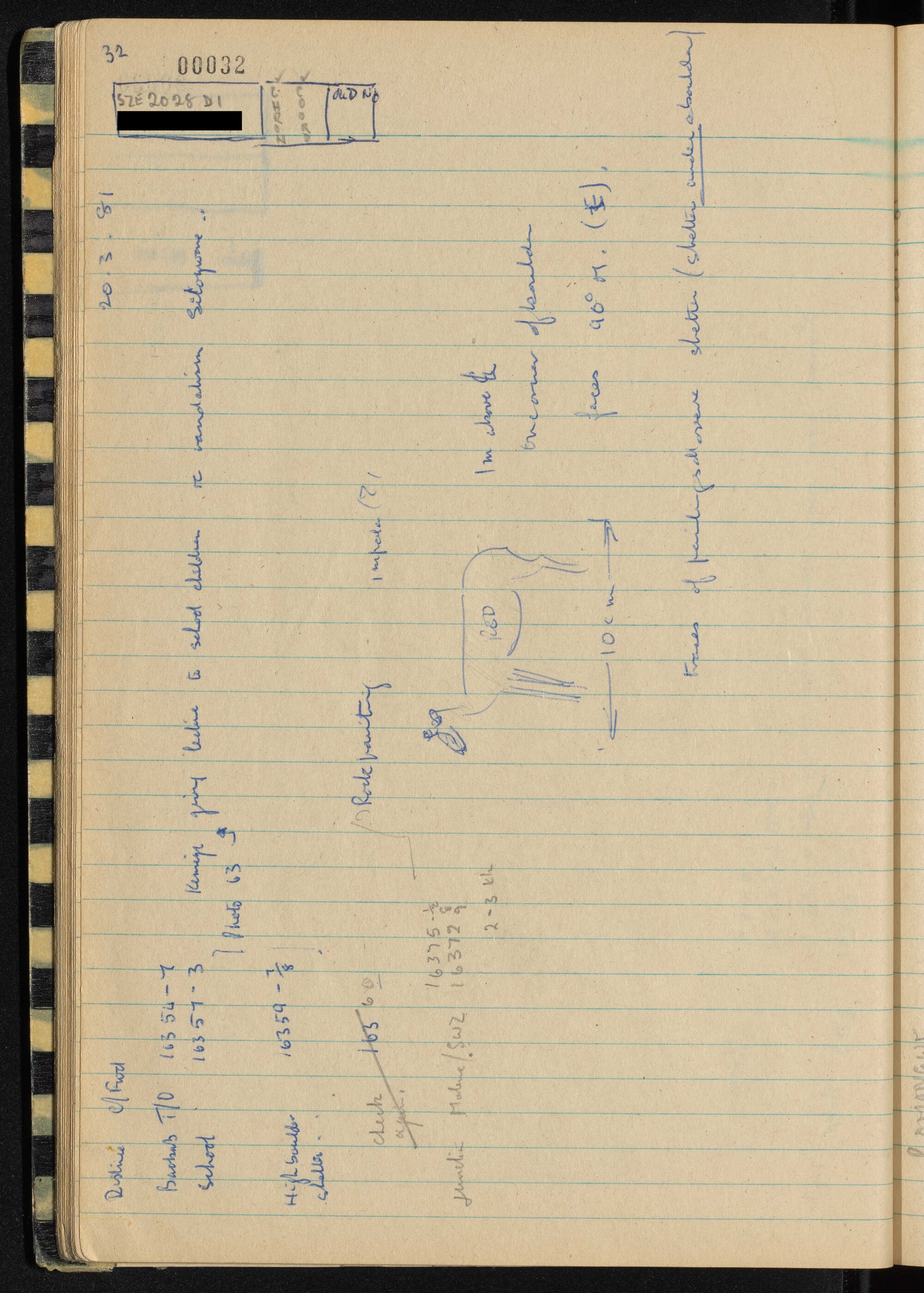 Peter Genge field notes. 00032