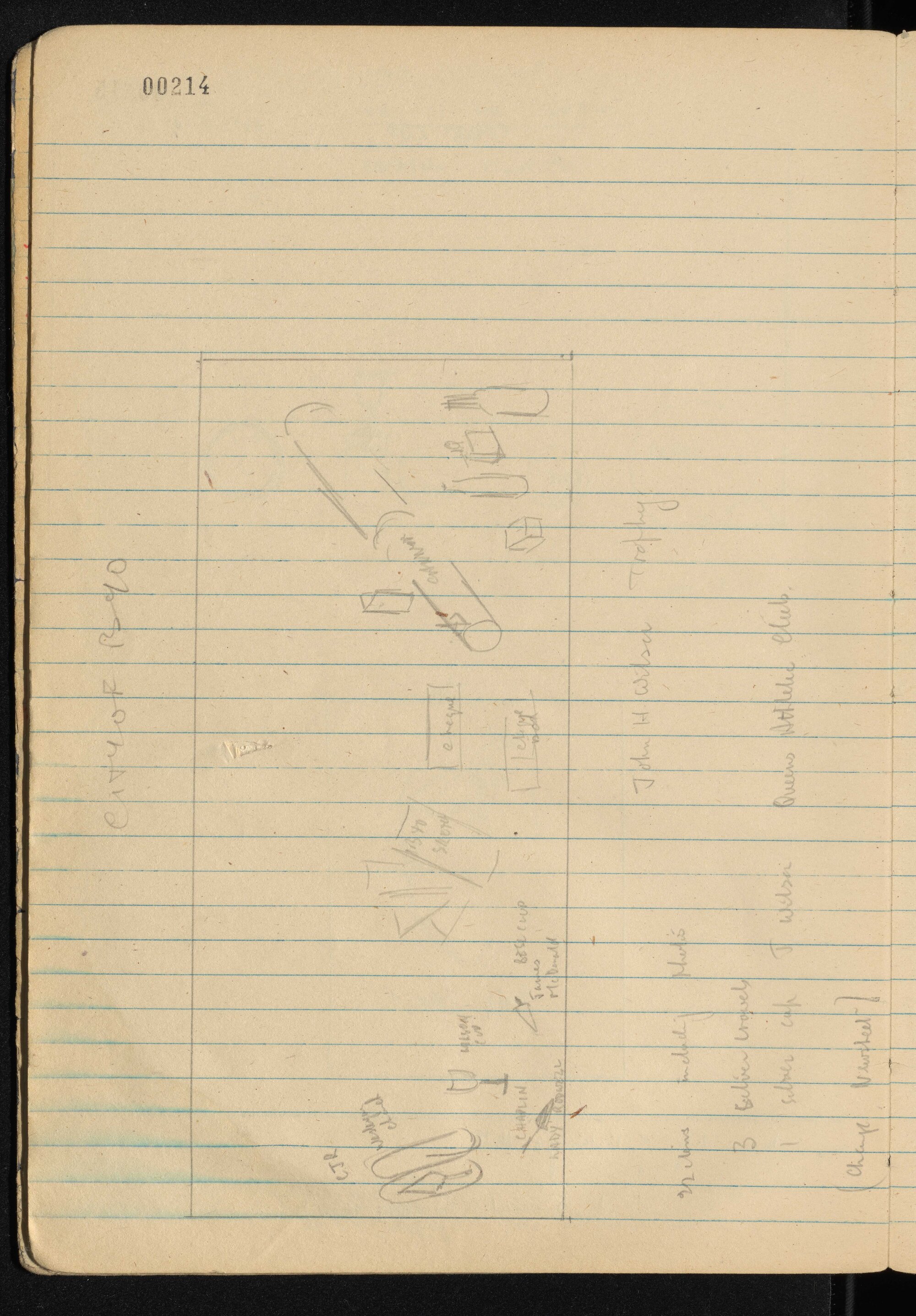 Peter Genge field notes. 00214