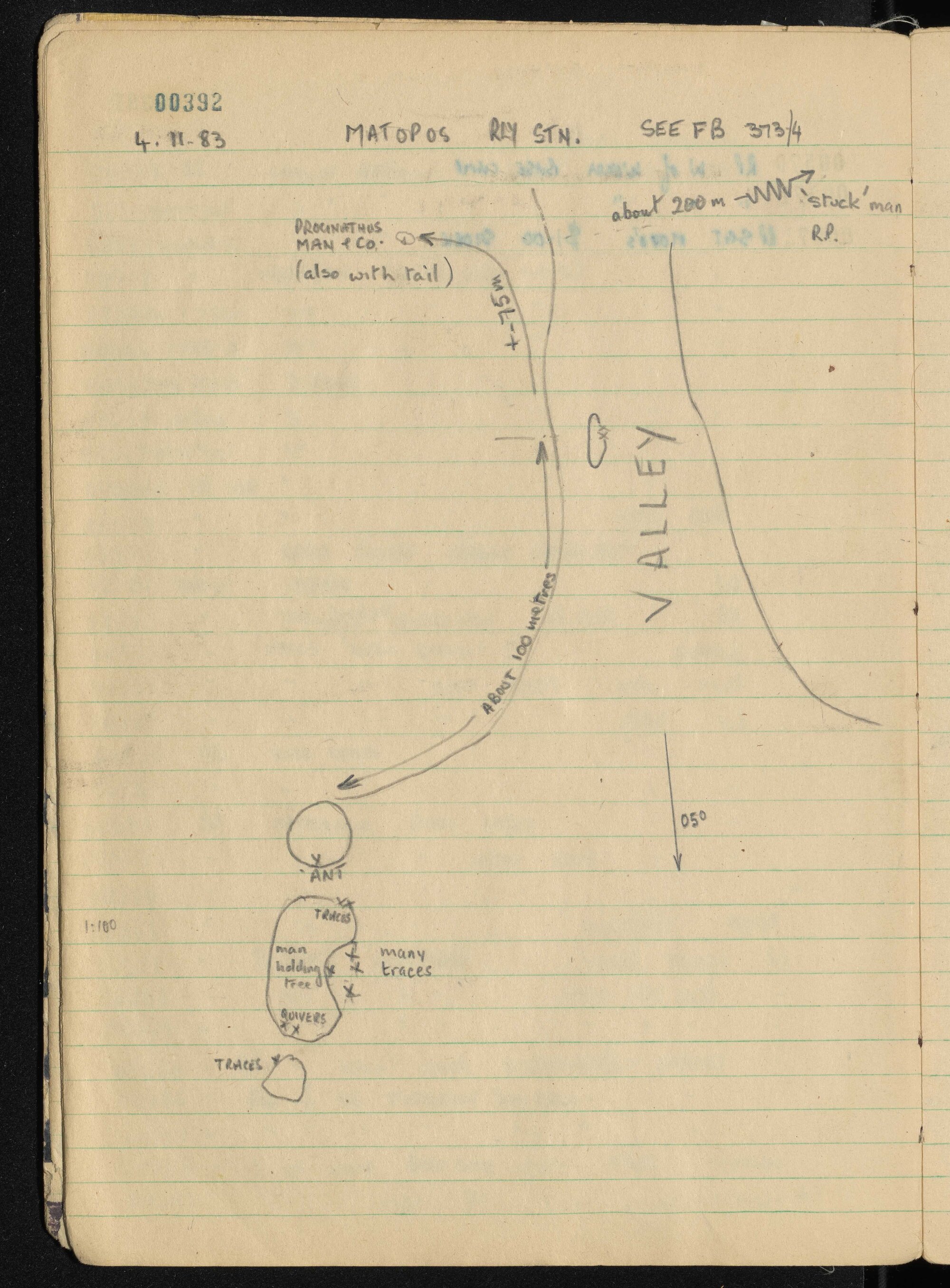 Peter Genge field notes. 00392