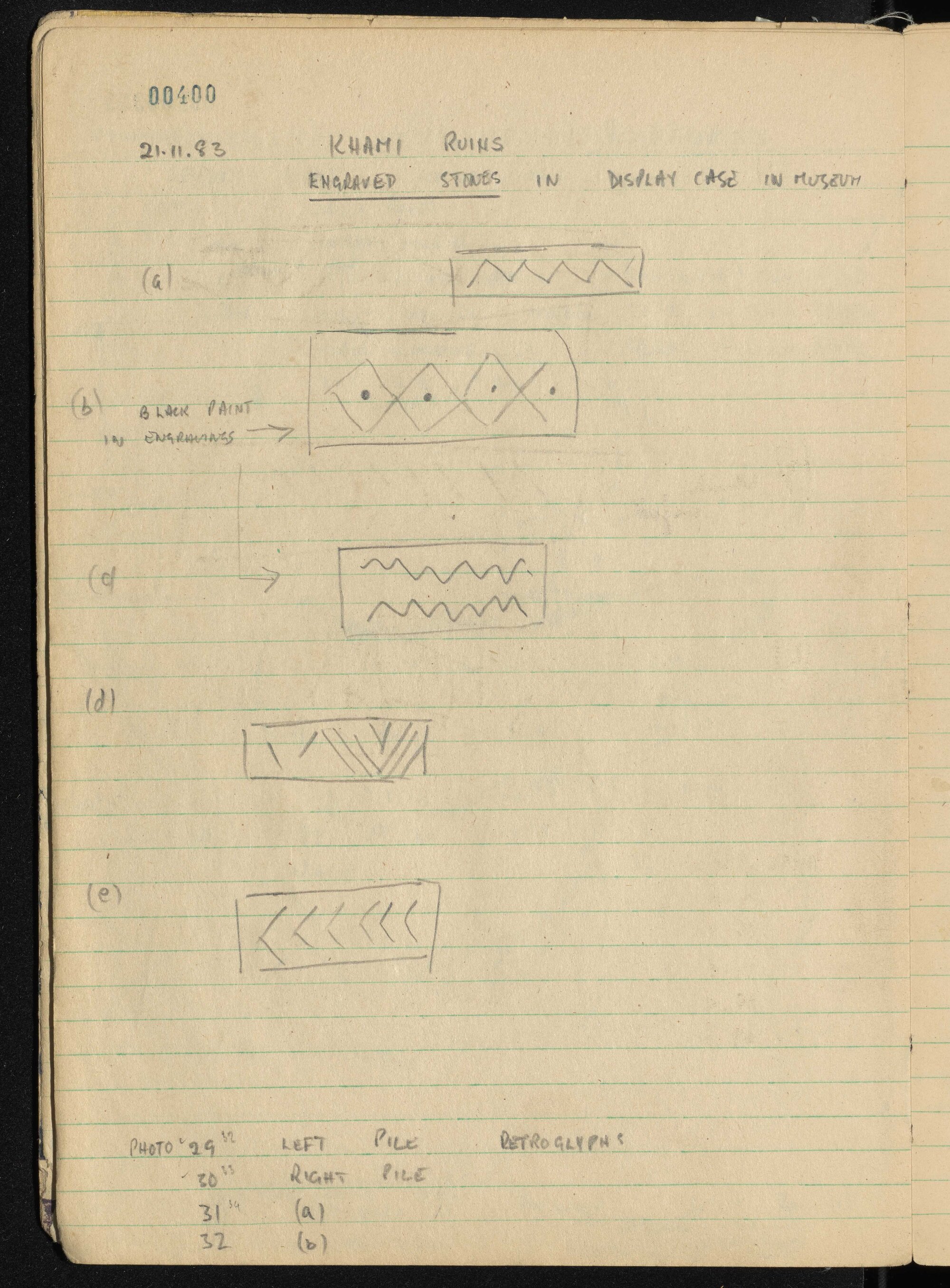 Peter Genge field notes. 00400
