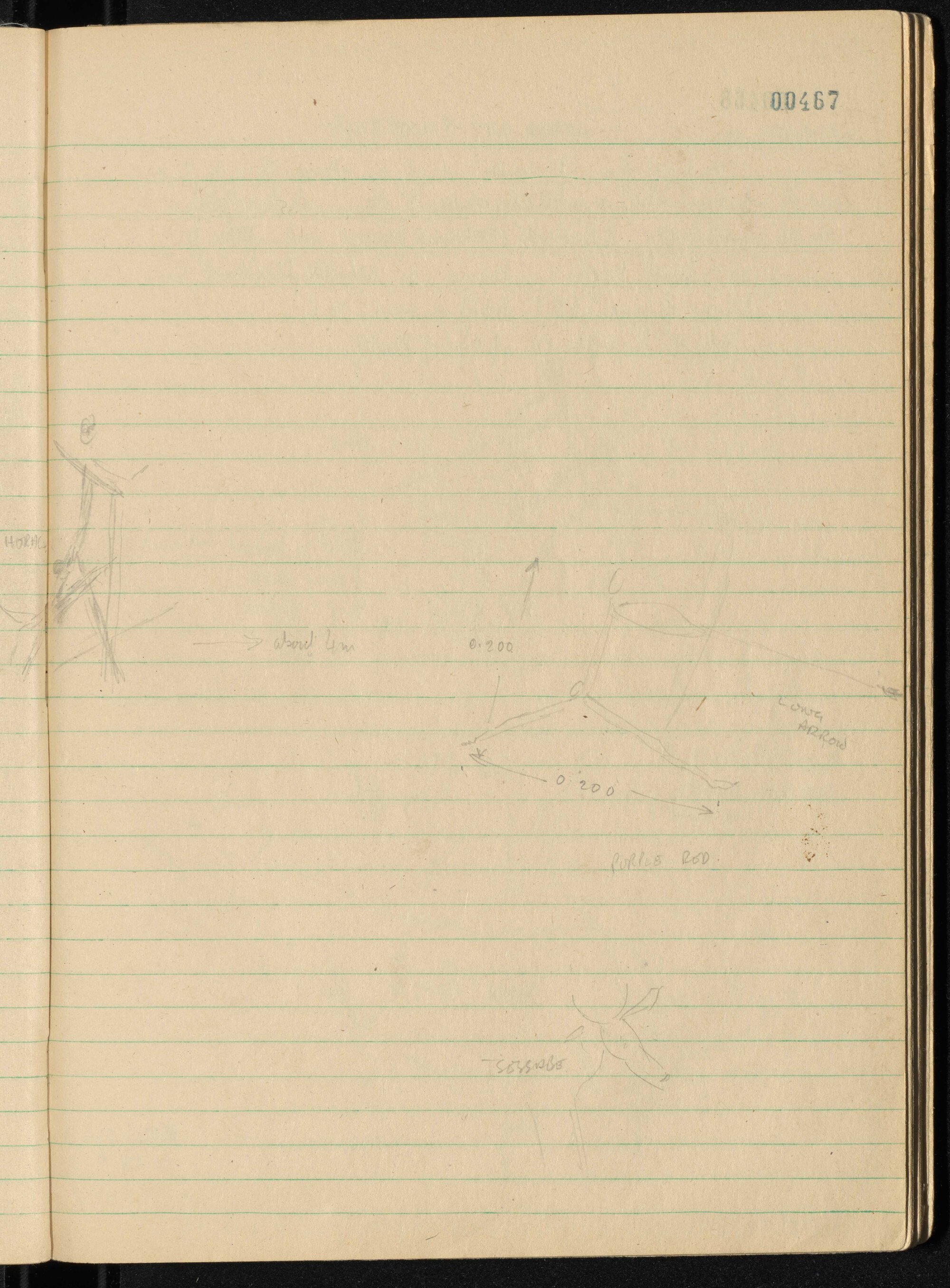 Peter Genge field notes. 00467