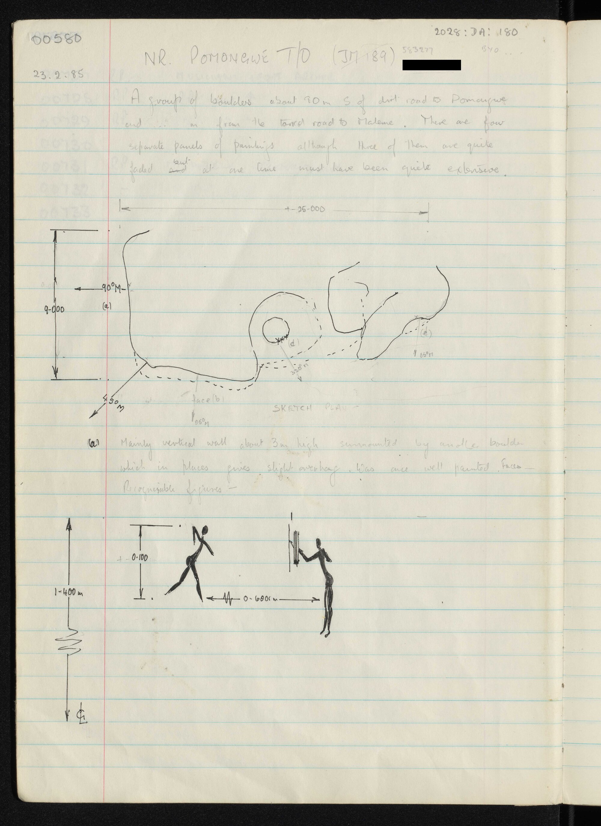 Peter Genge field notes. 00580