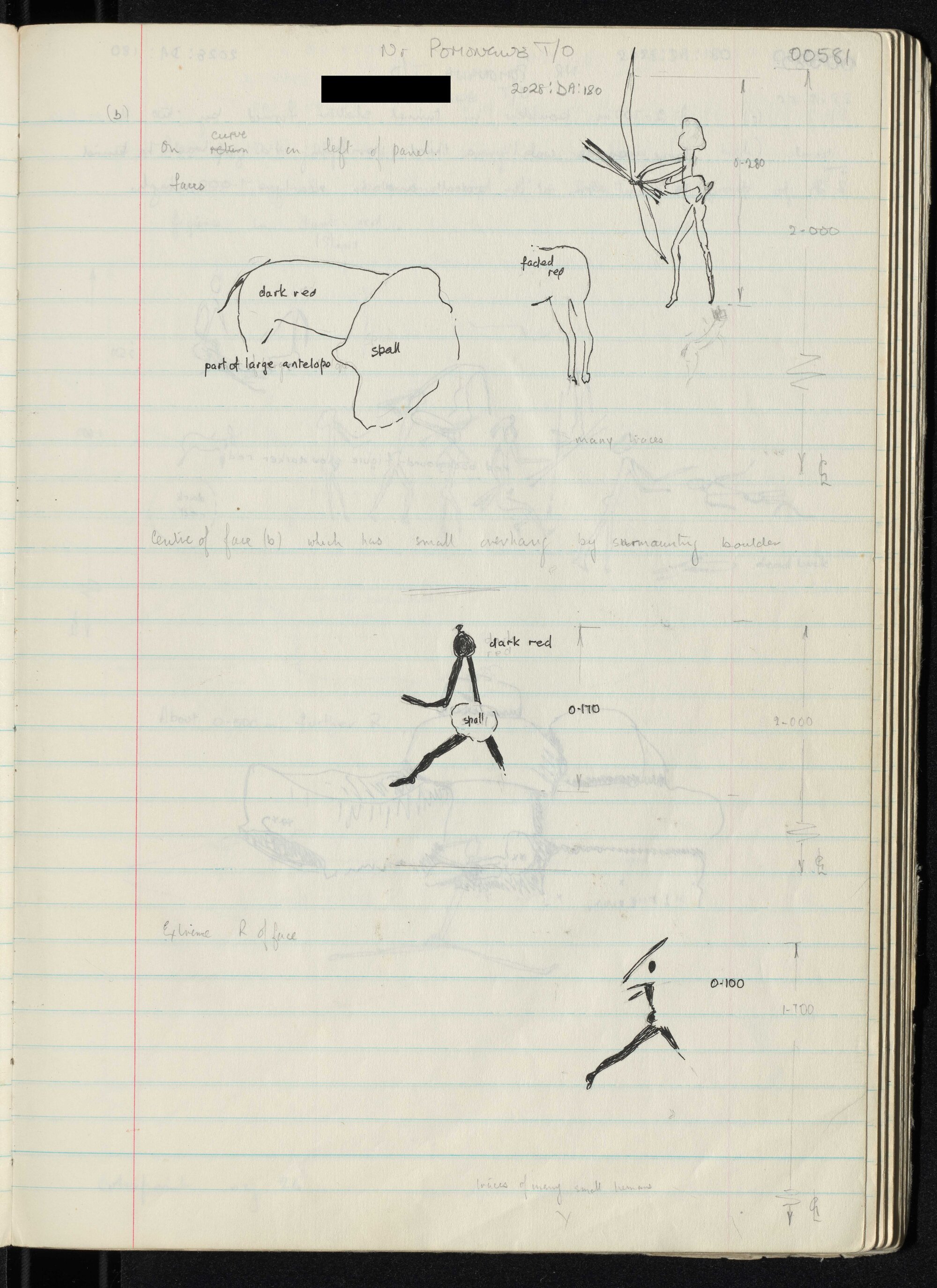 Peter Genge field notes. 00581